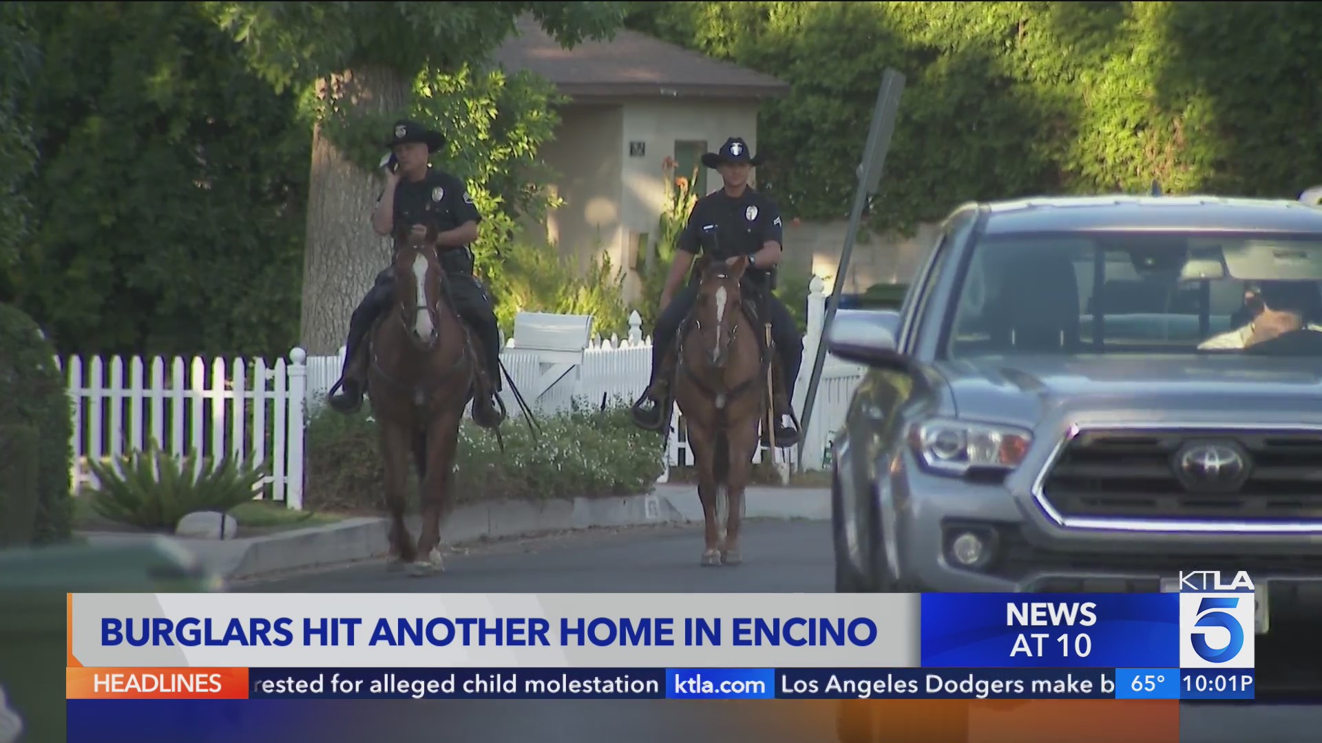 Burglars hit more homes in Encino – KTLA