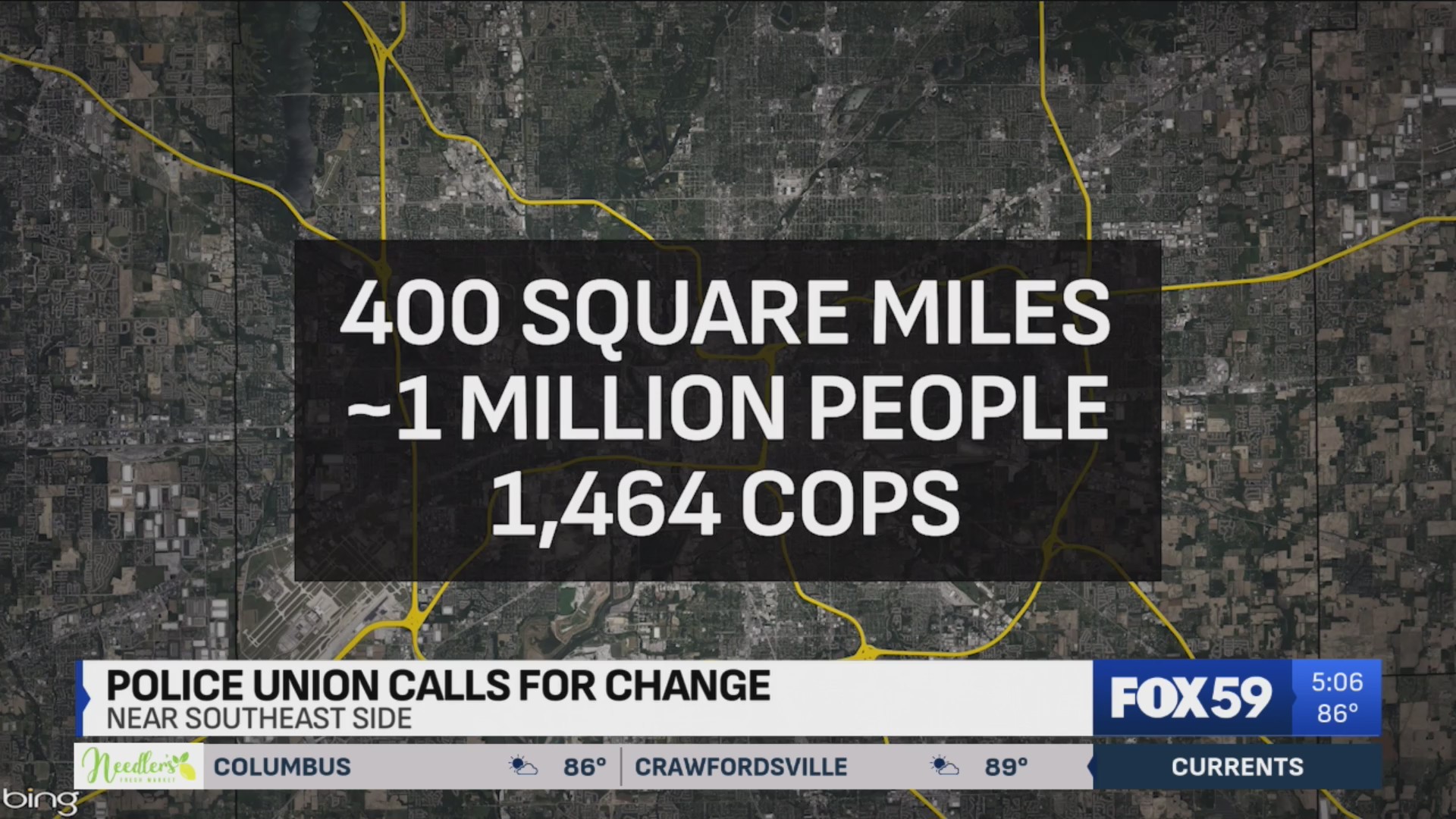 Indy FOP calls on state police to help patrol the city as IMPD staffing