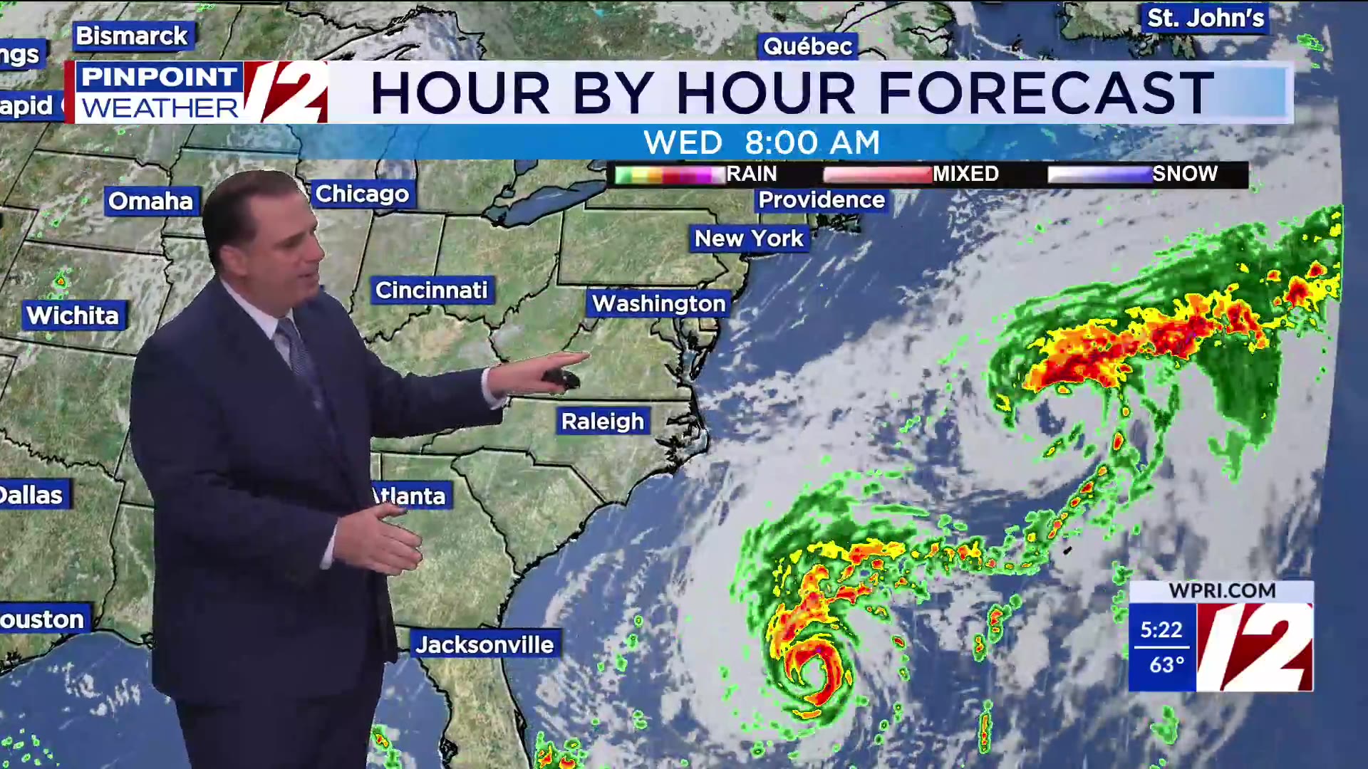 WPRI 12 Weather Forecast for 9/29/25: Warm and dry today, much cooler ...