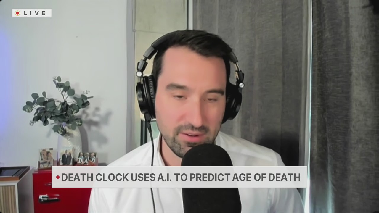 Death Clock uses AI to predict when you will die – KRON4