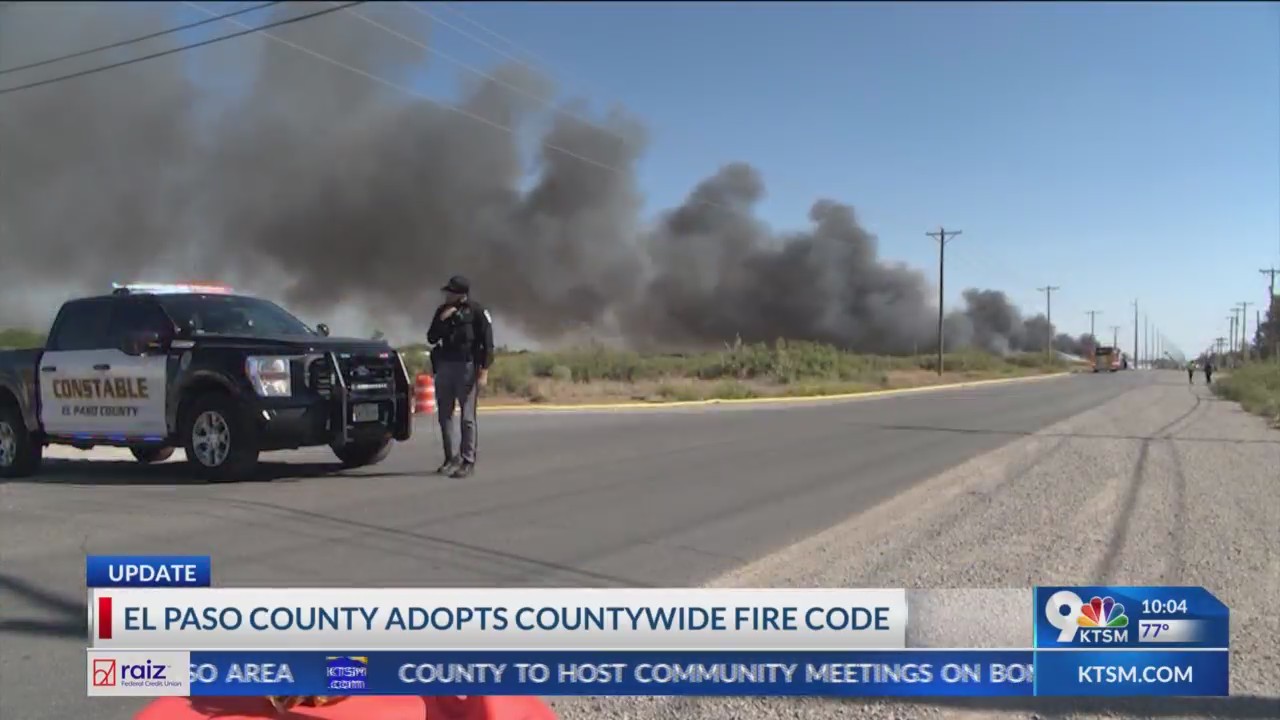 El Paso County approves fire code that includes fines – KTSM 9 News