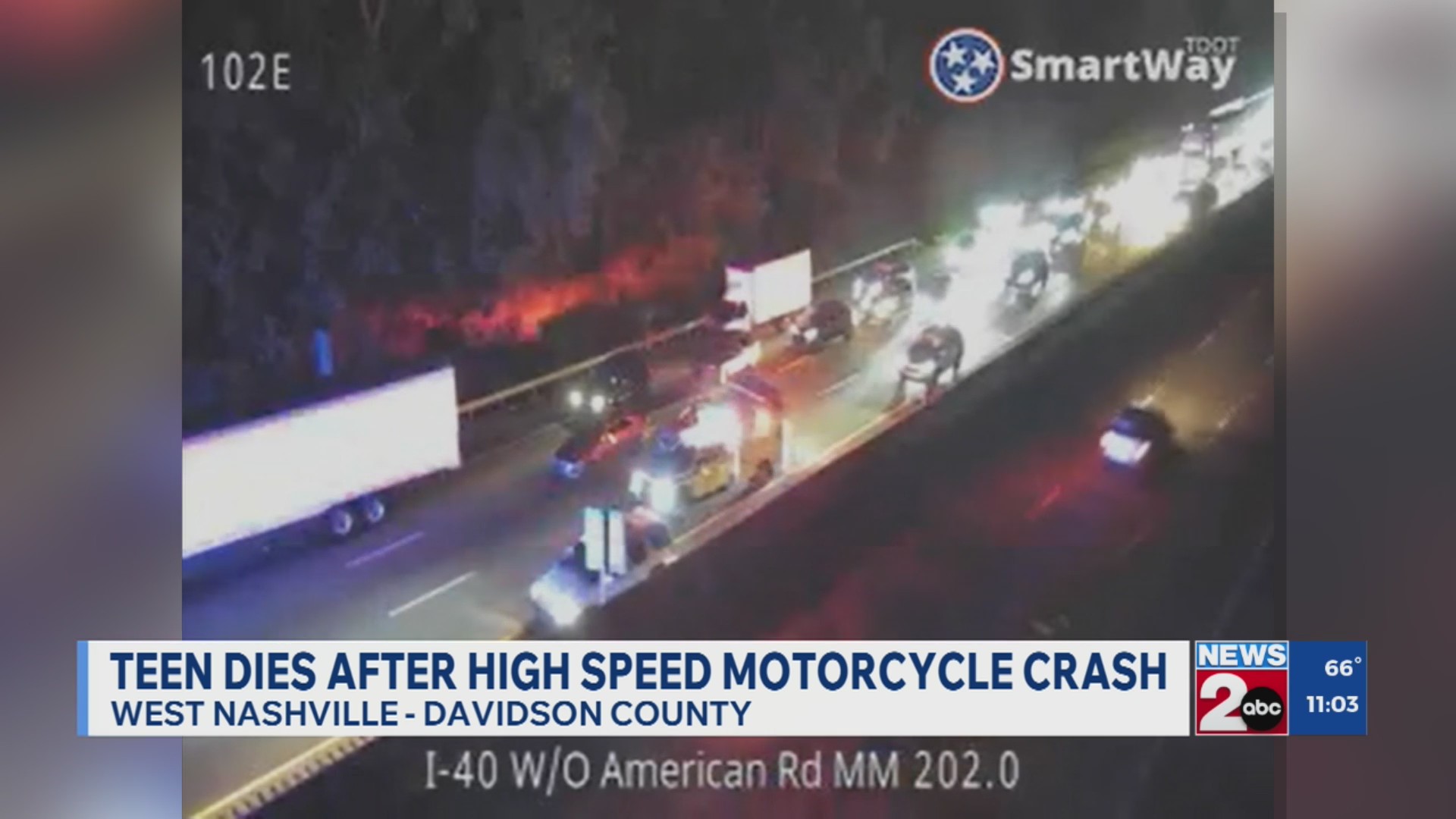 Teenager Killed In Motorcycle Accident