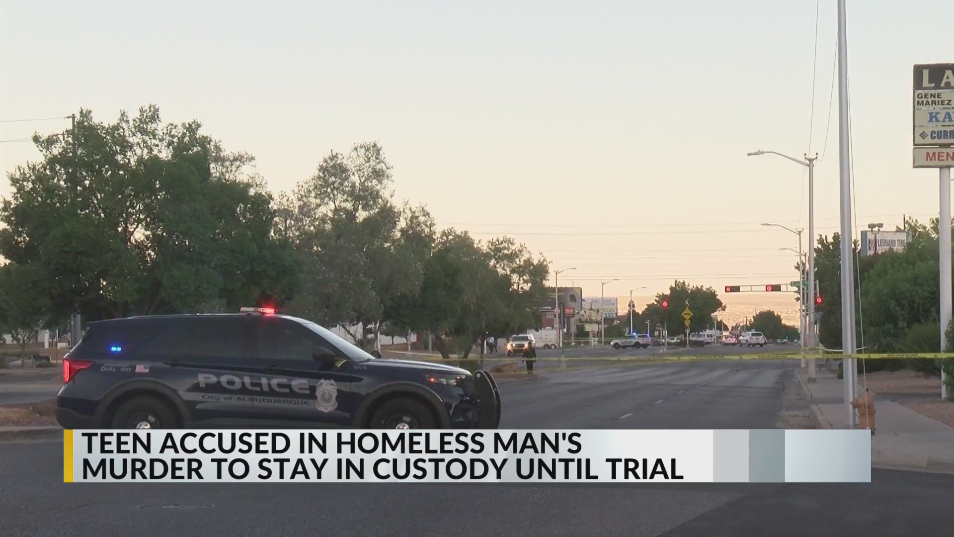 Teen charged with murder of homeless man to stay in custody – KRQE NEWS ...