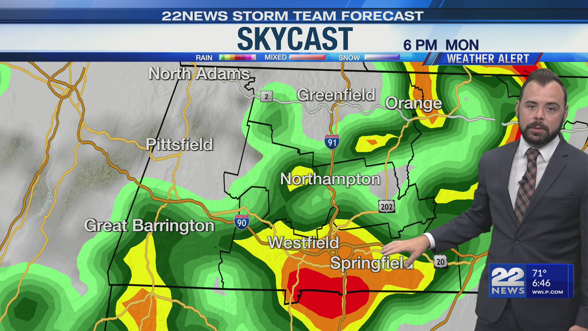 WEATHER ALERT: Flood Watch issued for all of western Massachusetts – WWLP