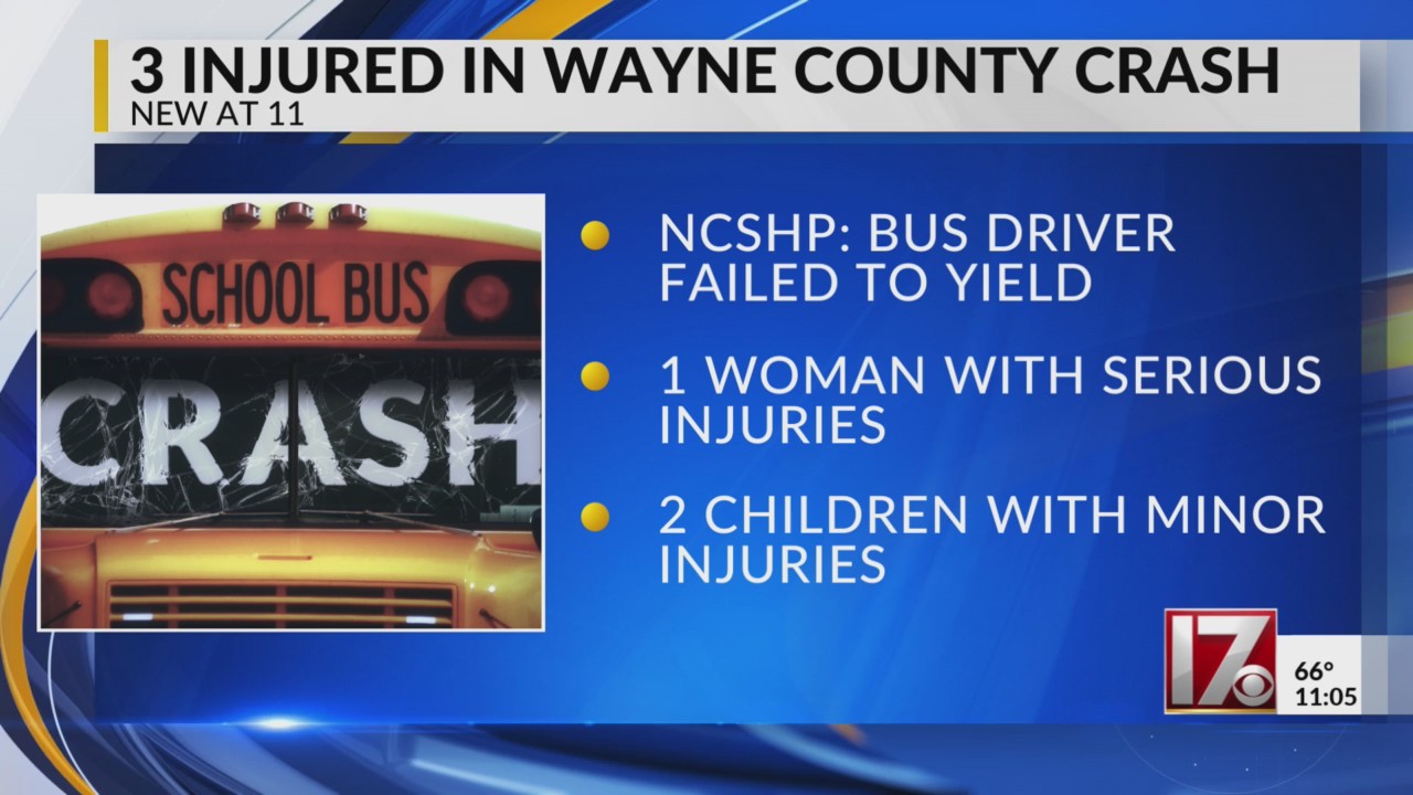 1 airlifted, 2 transported in crash involving Wayne County school bus ...