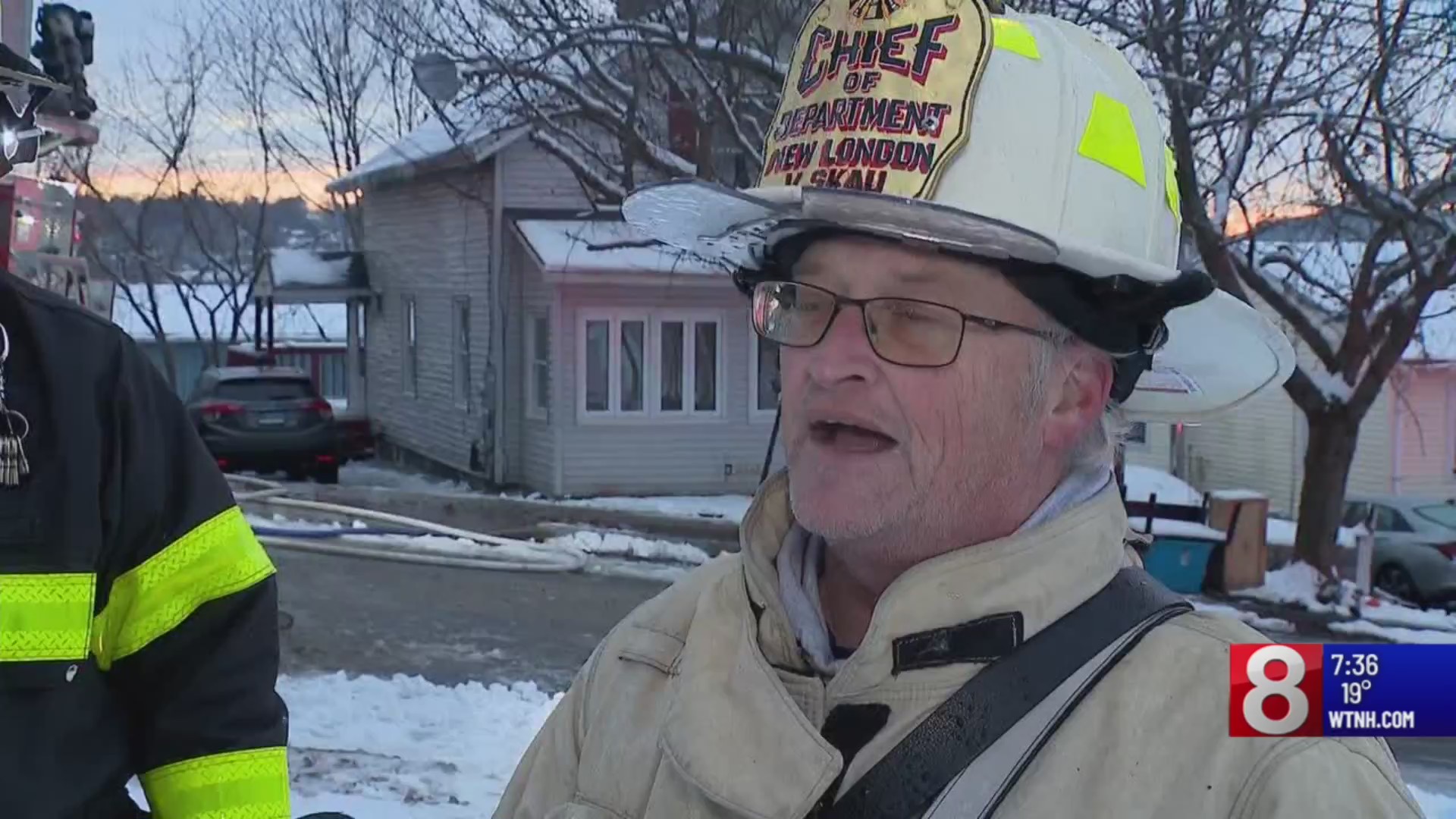 2 firefighters injured after multifamily house fire in New London ...