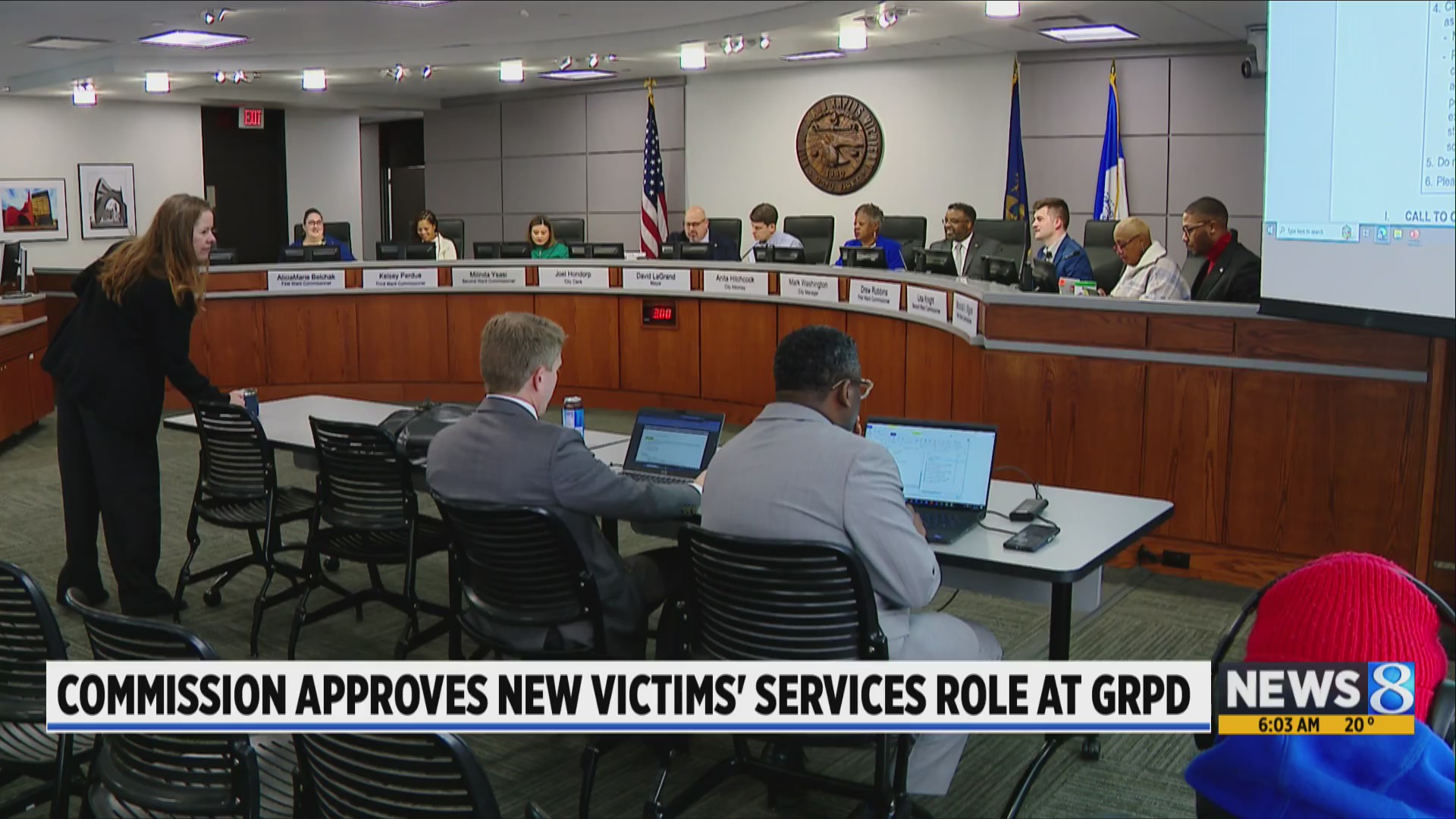 Commission approves new victims’ services role at GRPD – WOODTV.com