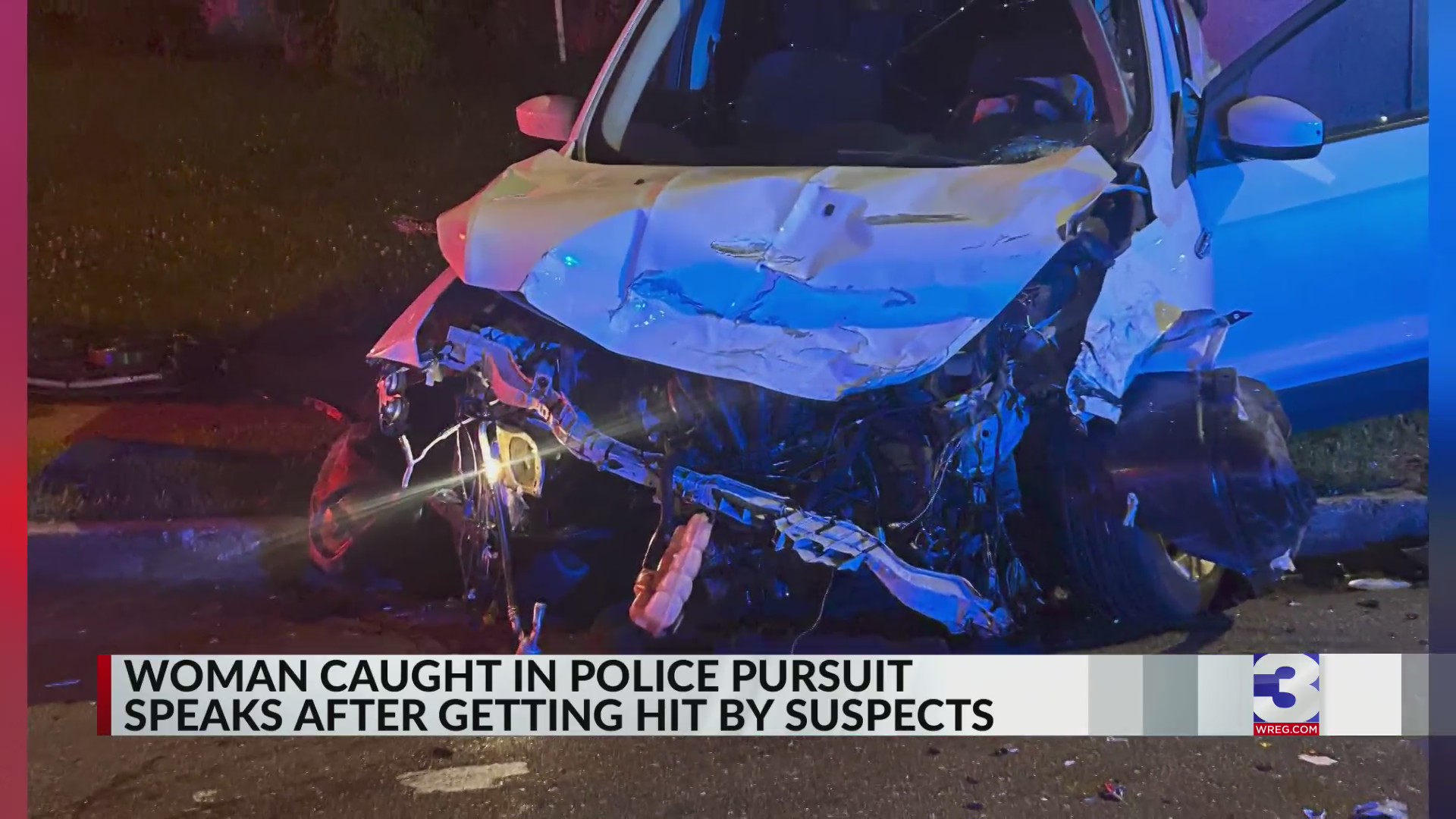 Car chase ends in crash, foot chase in Hickory Hill – WREG.com