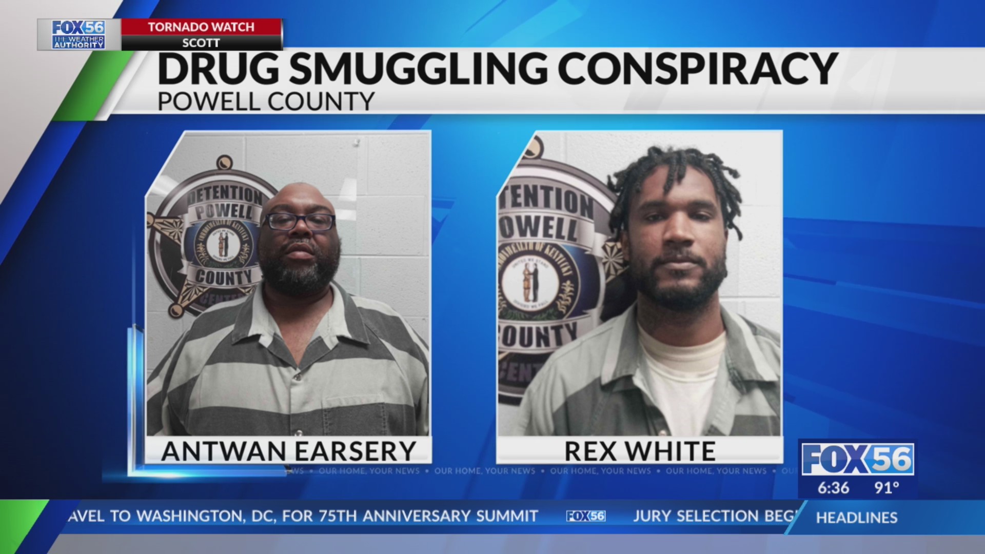 Internal investigation leads to trafficking bust at Kentucky detention center FOX 56 News