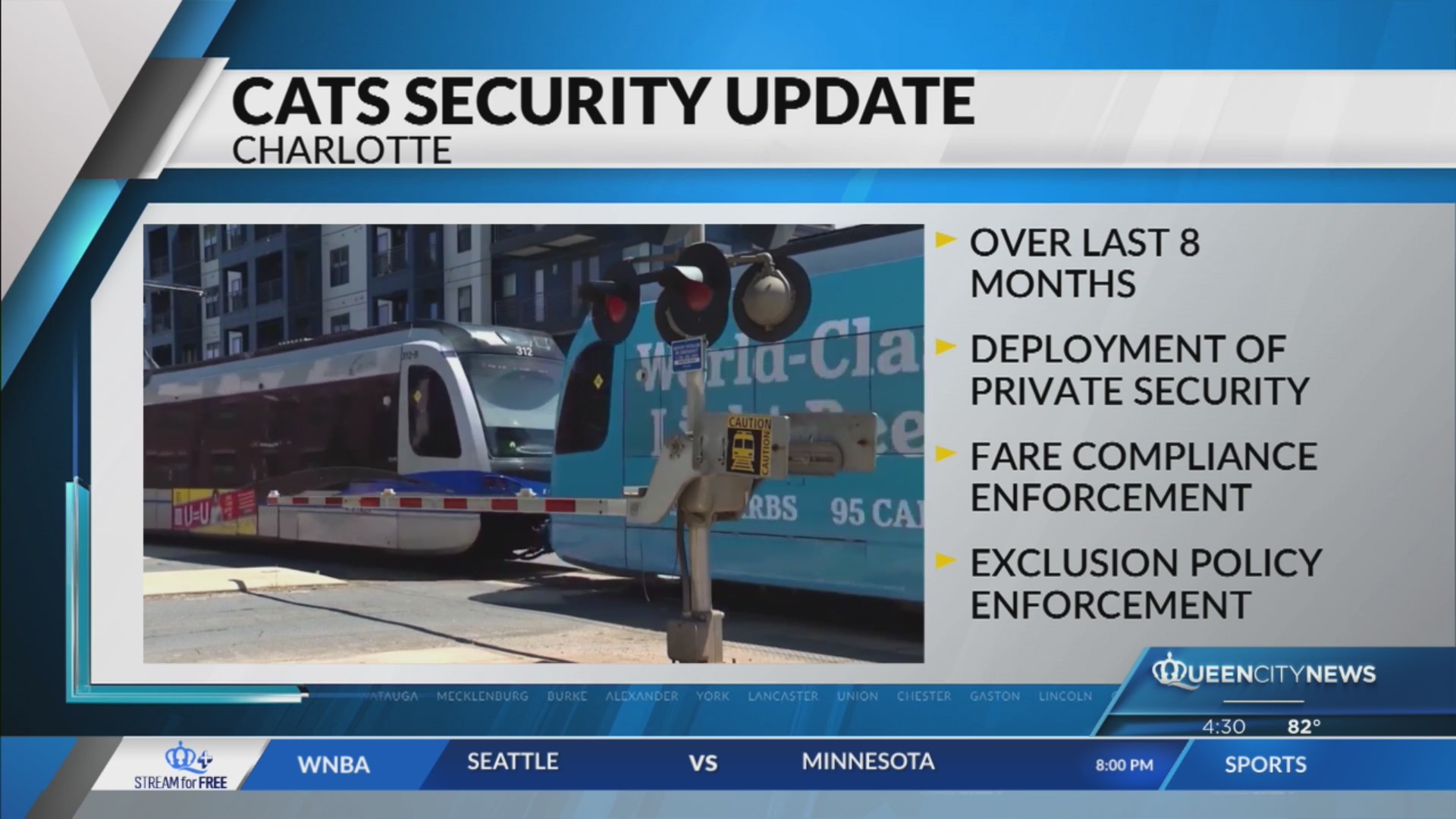 Transit officials release update on CATS security improvements – Queen ...