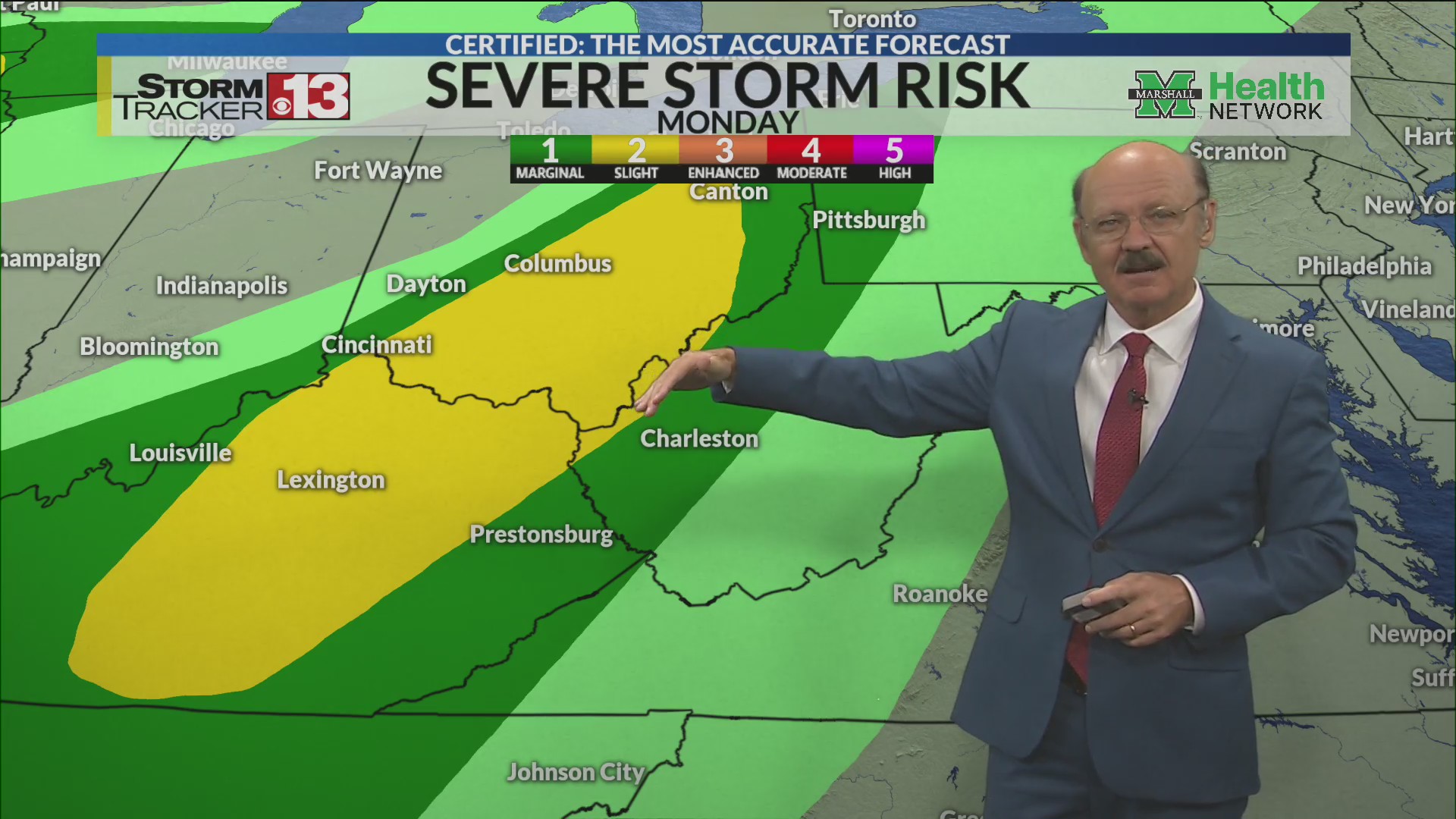Storms and more rounds of rain this week – WOWK 13 News