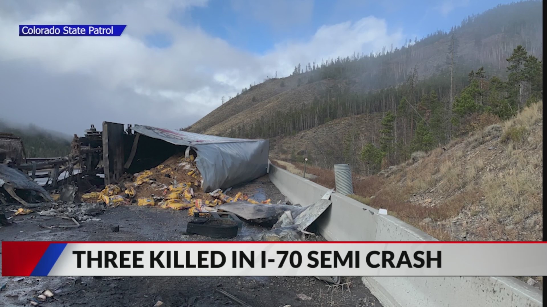 3 people, including 9-year-old killed in semitrailer crash – FOX31 Denver