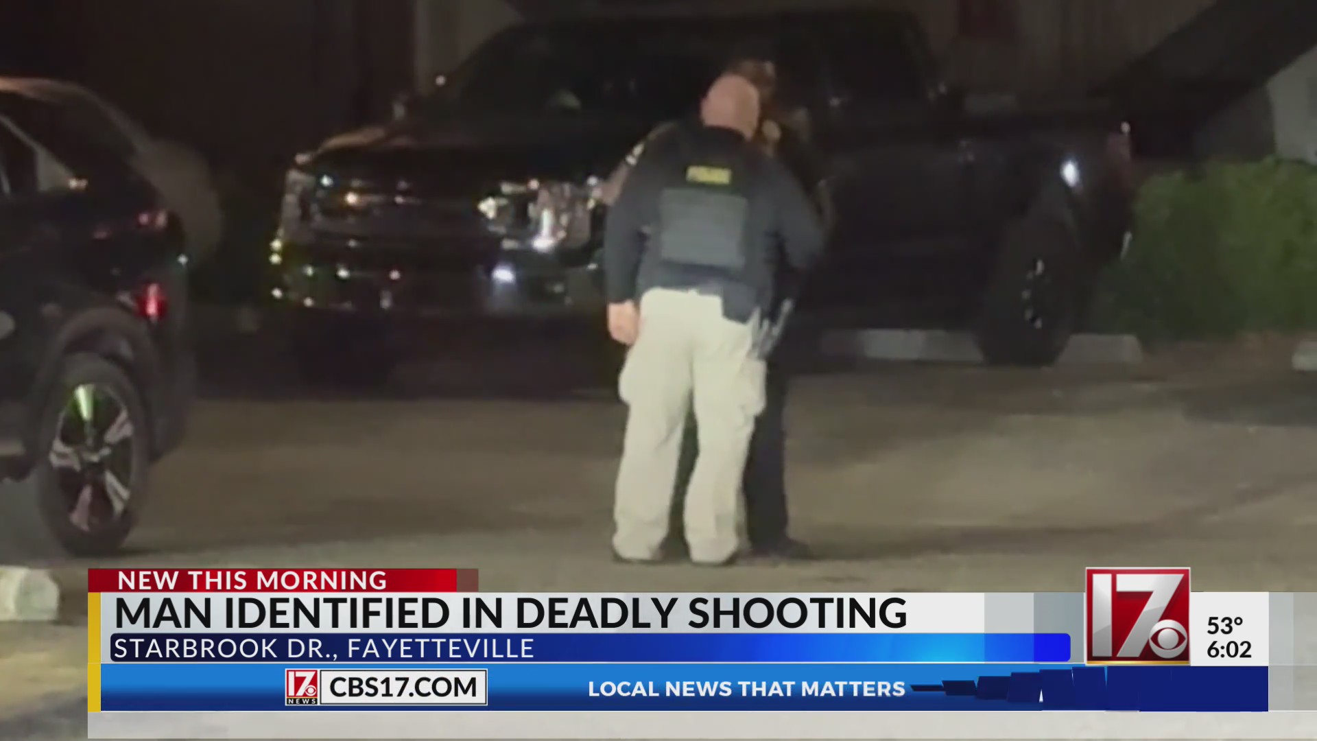 Man identified in deadly Fayetteville shooting: Police – CBS17.com