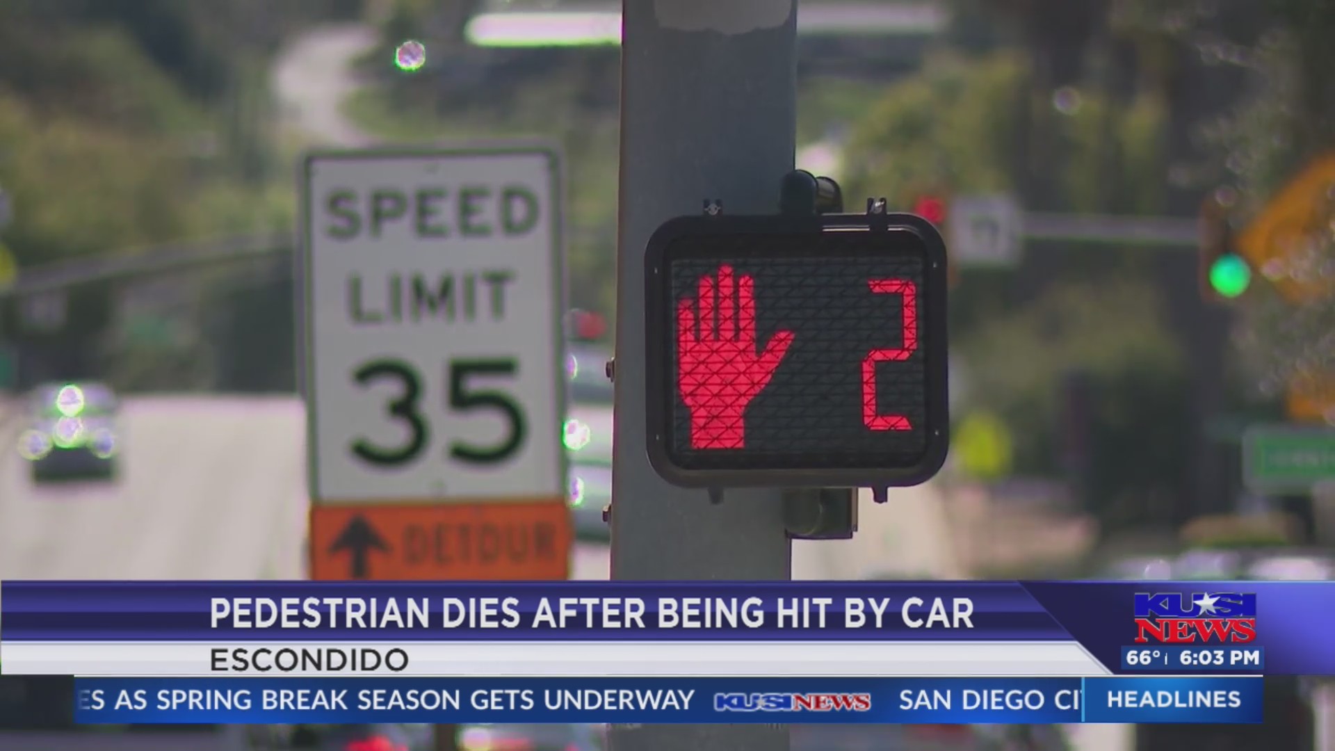 Pedestrian dies after being hit by car in Escondido – FOX 5 San Diego ...