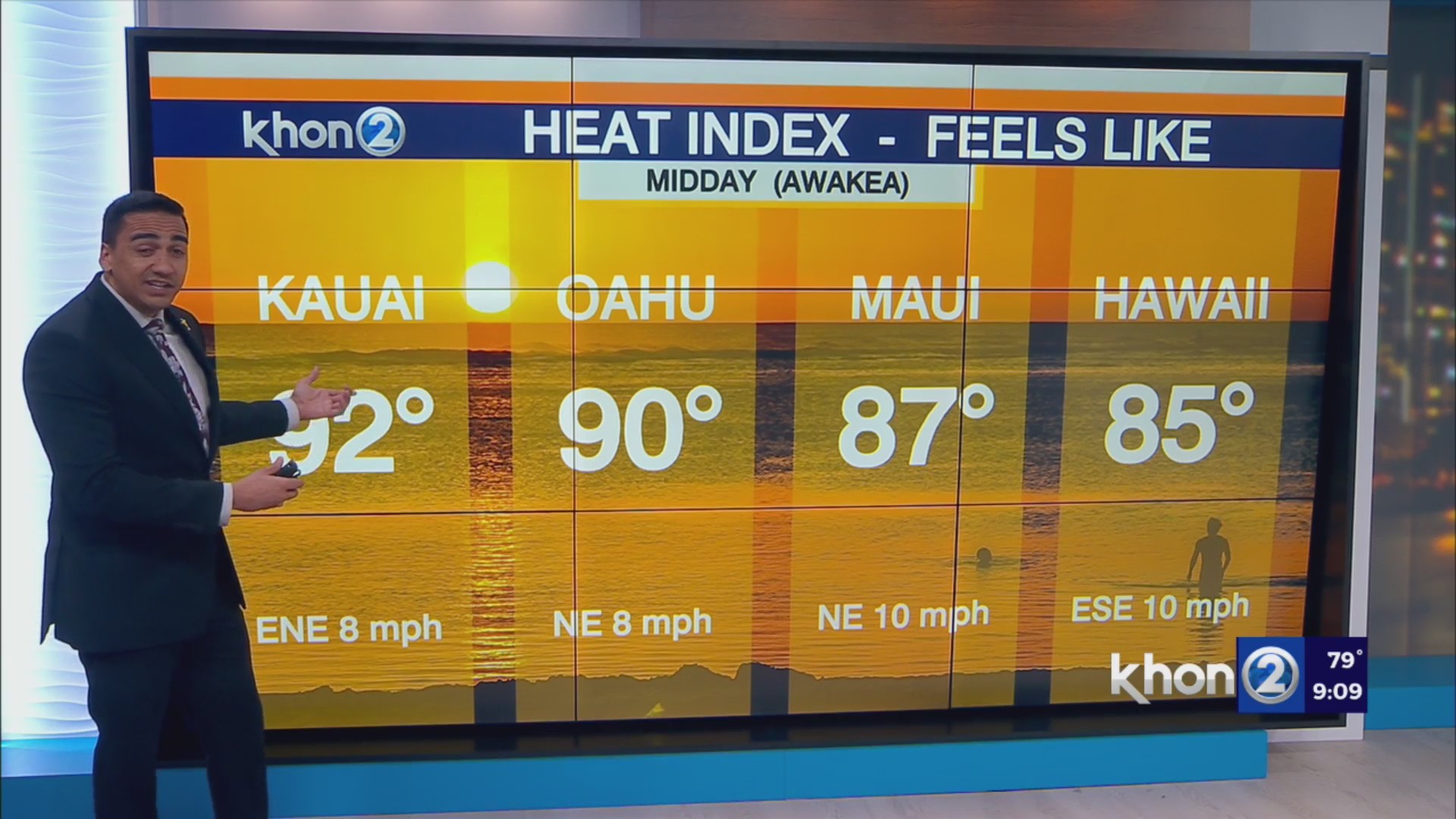 Warmer days ahead as kona winds to prevail KHON2