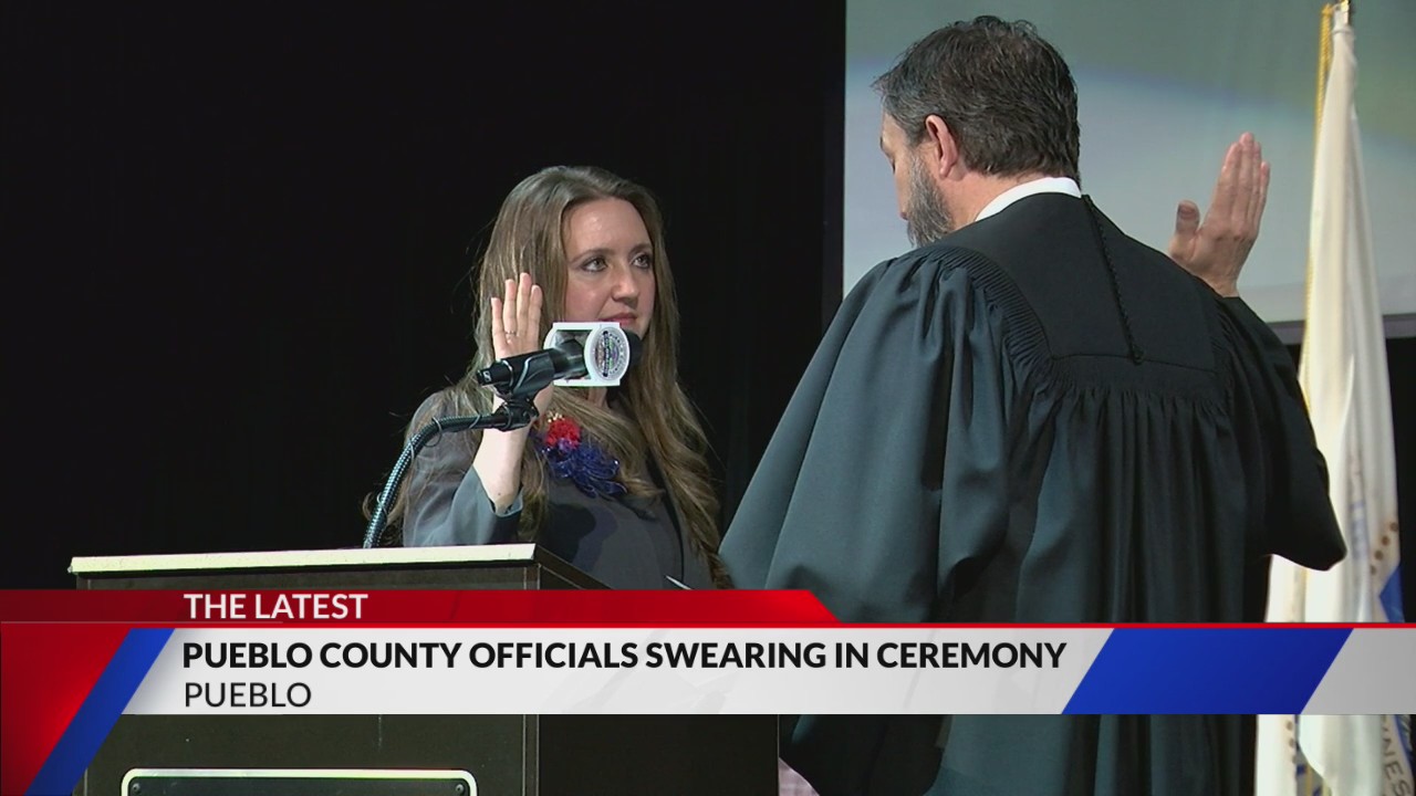 Newly elected Pueblo, El Paso County officials sworn in – FOX21 News ...