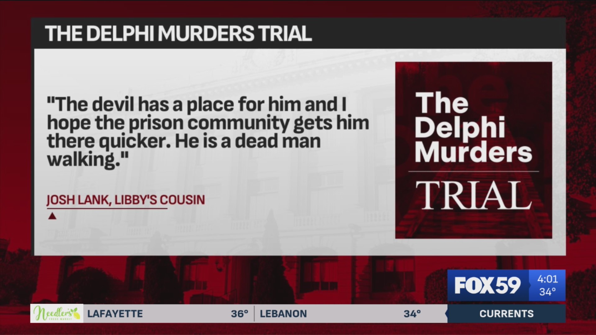 Richard Allen sentenced to 130 years for Delphi murders – Fox 59