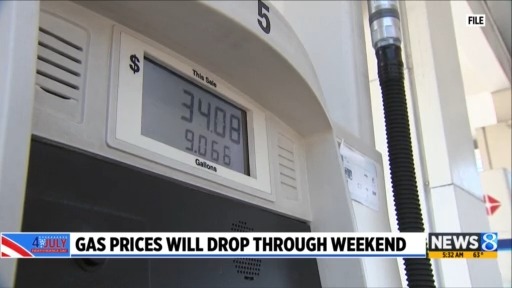 Gas prices expected to drop through weekend – WOODTV.com