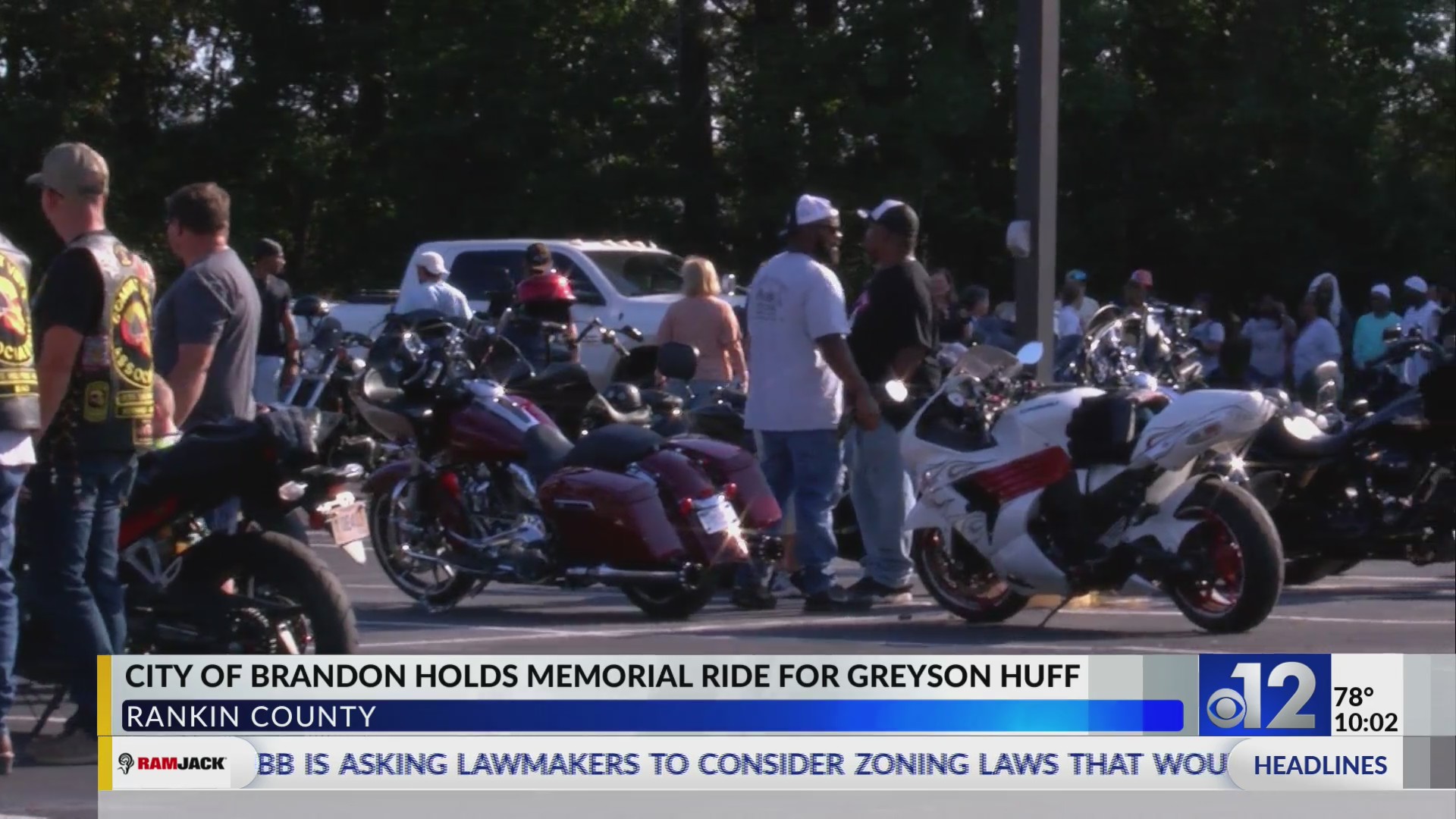 Memorial ride held for Brandon teen killed in motorcycle crash – WJTV