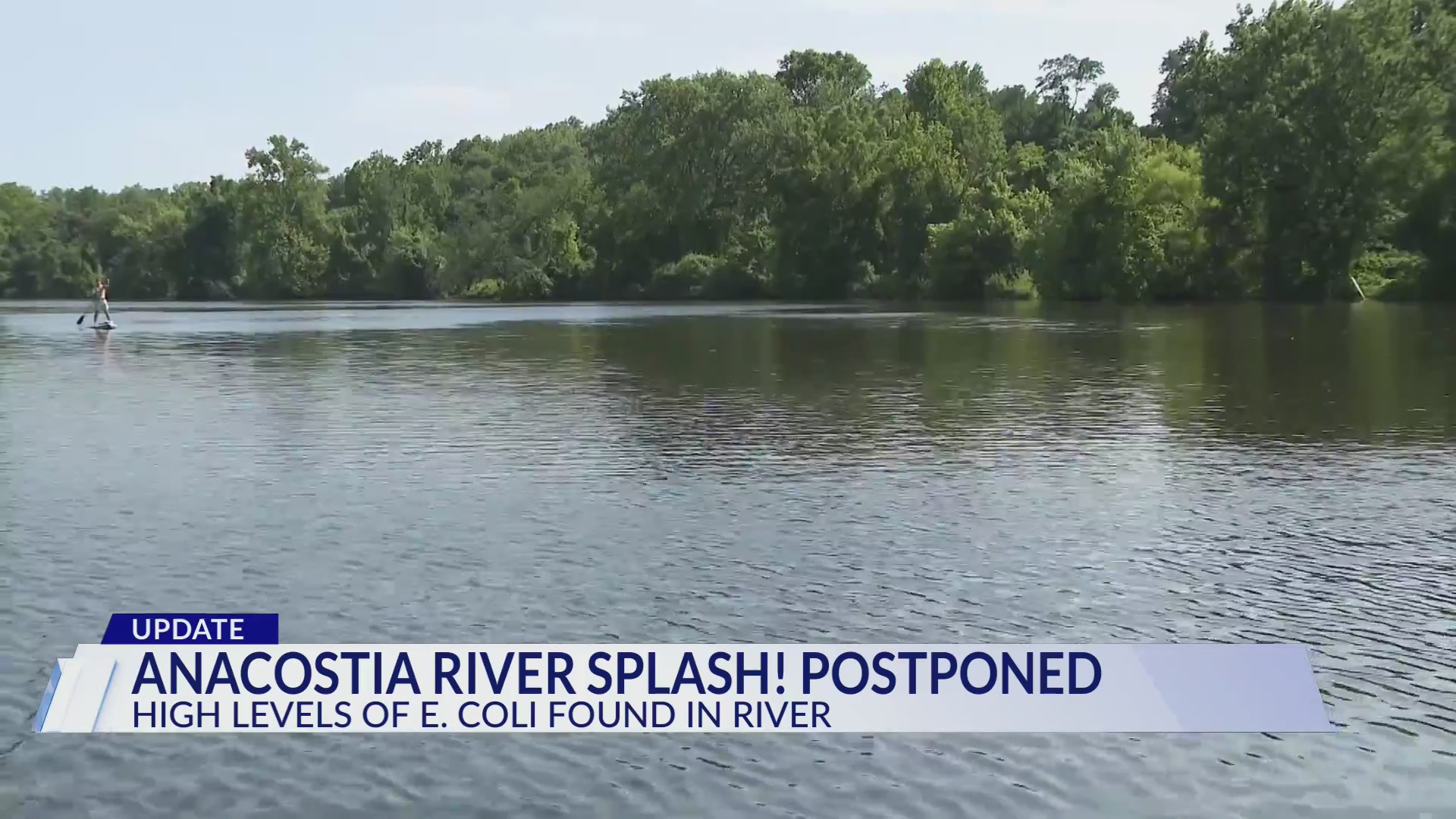 Anacostia River Splash postponed due to E. Coli levels – DC News Now ...