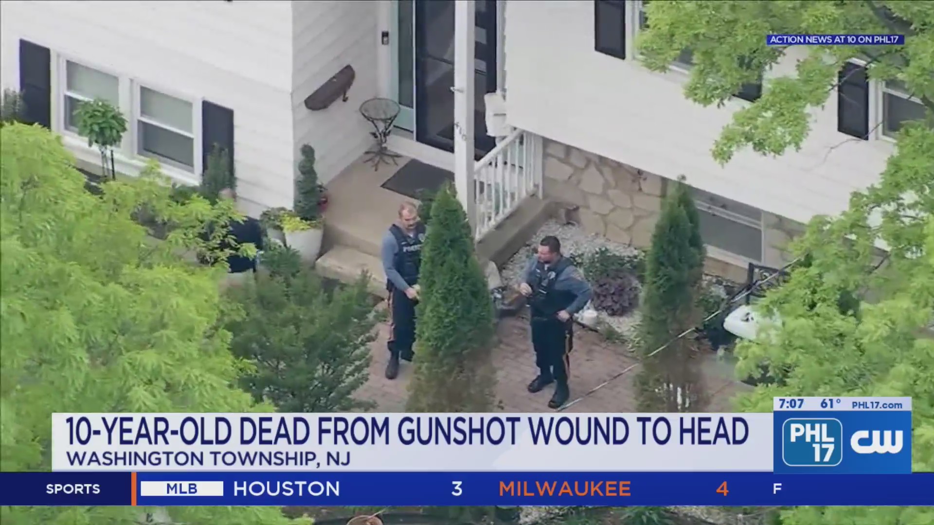10-year-old boy dies after gunshot wound to the head in NJ – PHL17.com