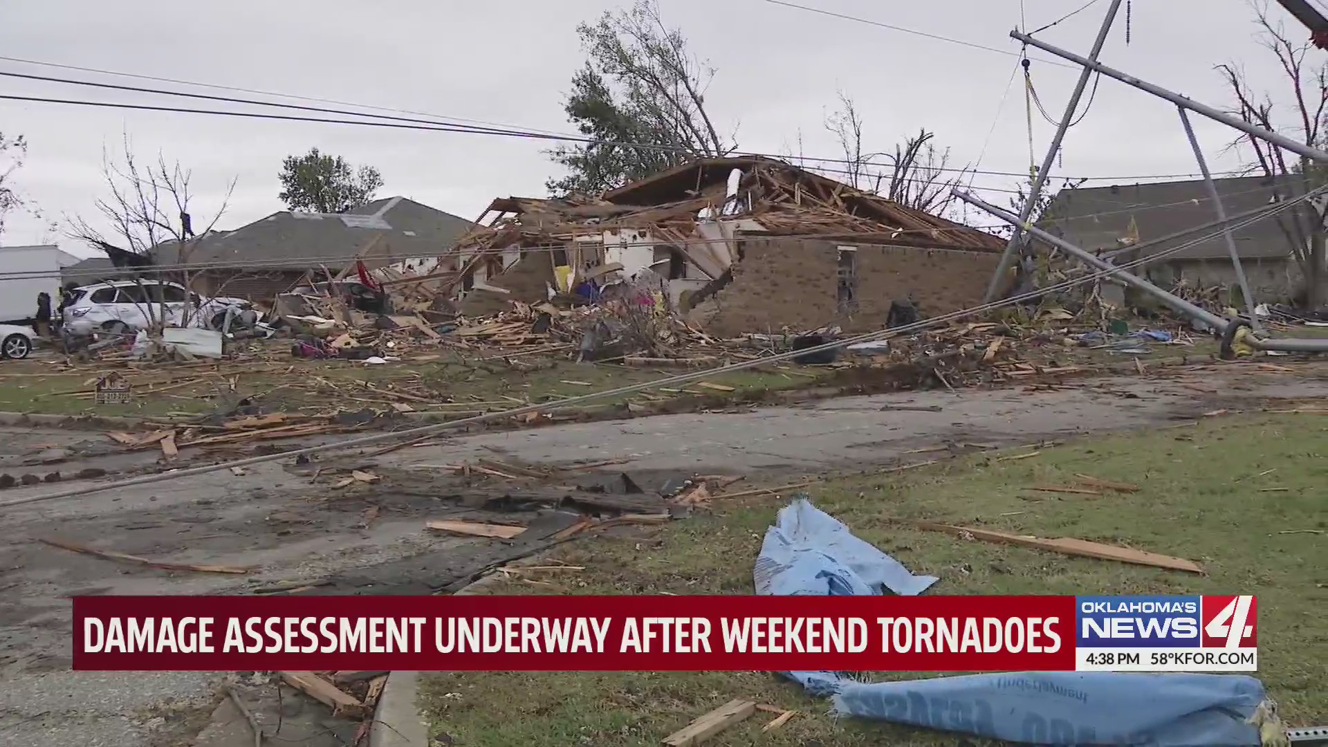 Damage assessment underway after weekend tornadoes – KFOR.com Oklahoma City