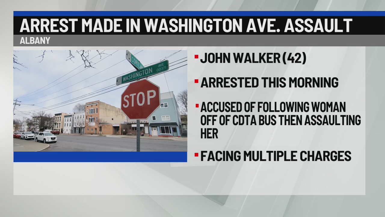 Arrest made in Washington Ave. assault – NEWS10 ABC