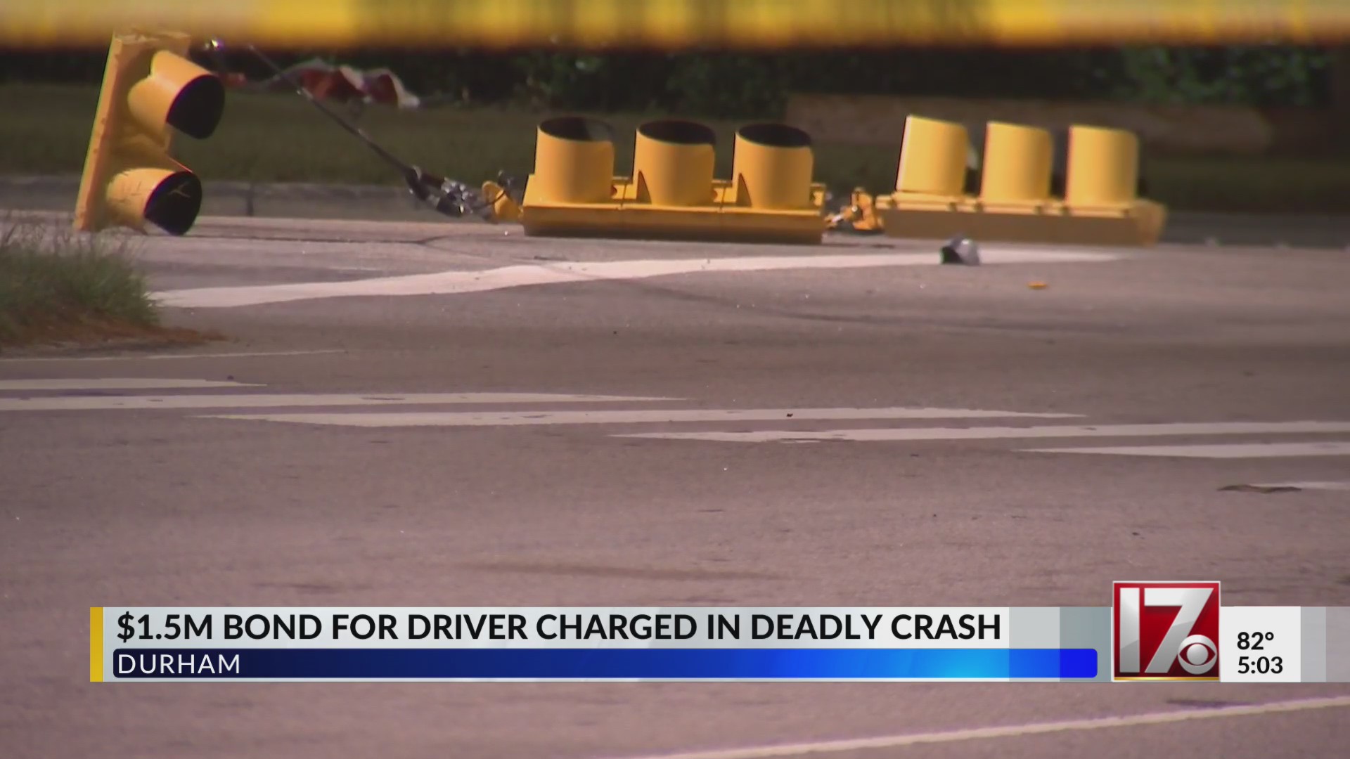 $1.5 million bond for driver charged in deadly Durham crash – CBS17.com