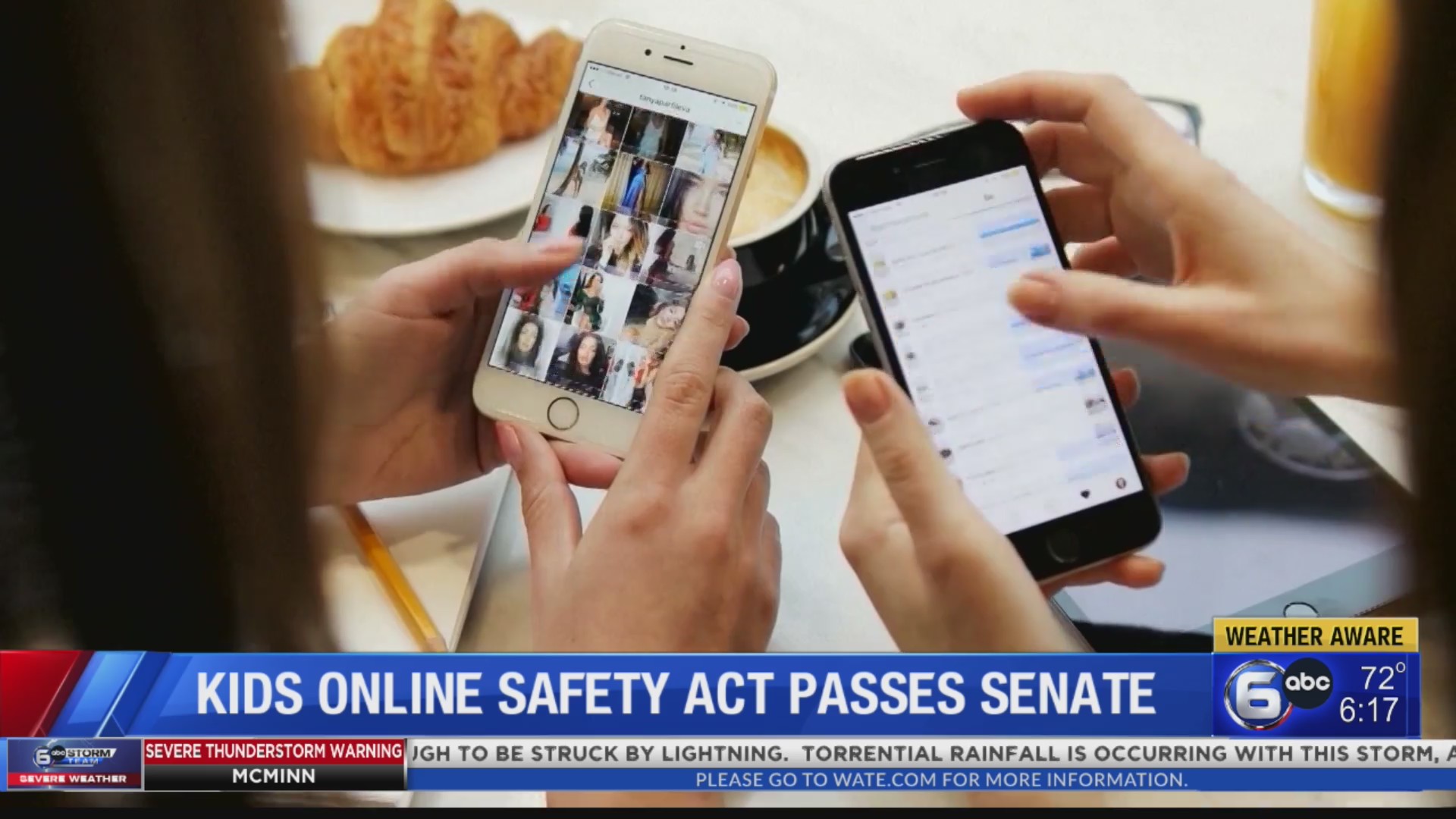 Kids Online Safety Act passes in U.S. Senate – WATE 6 On Your Side