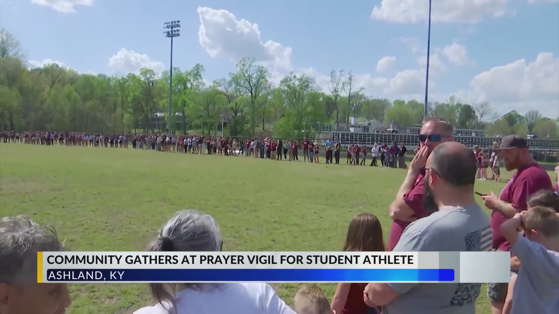 Ashland holds prayer vigil for student-athlete injured in crash – WOWK ...