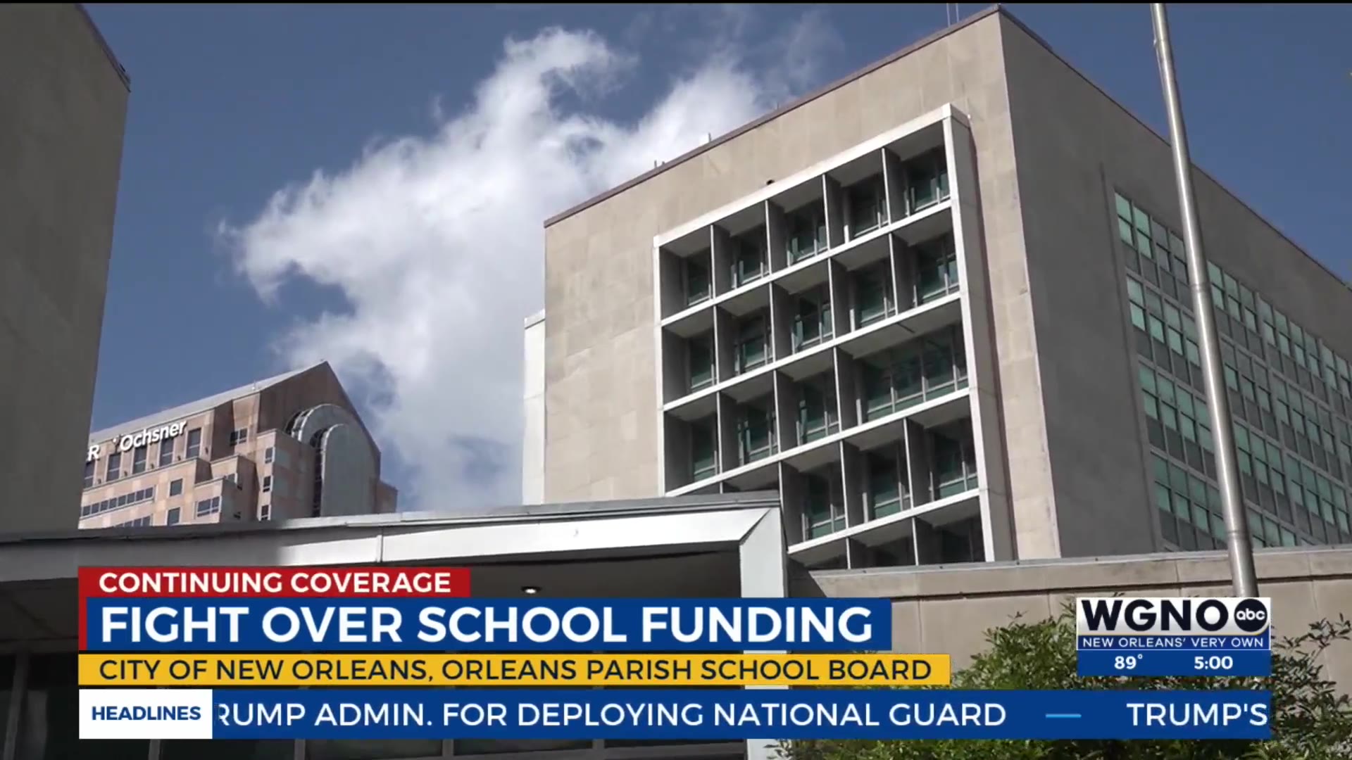 City of New Orleans, Orleans School Board back in court involving 90M