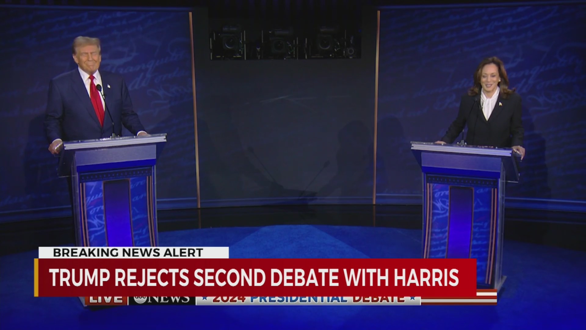 Trump rejects second debate with Harris – WKRN News 2