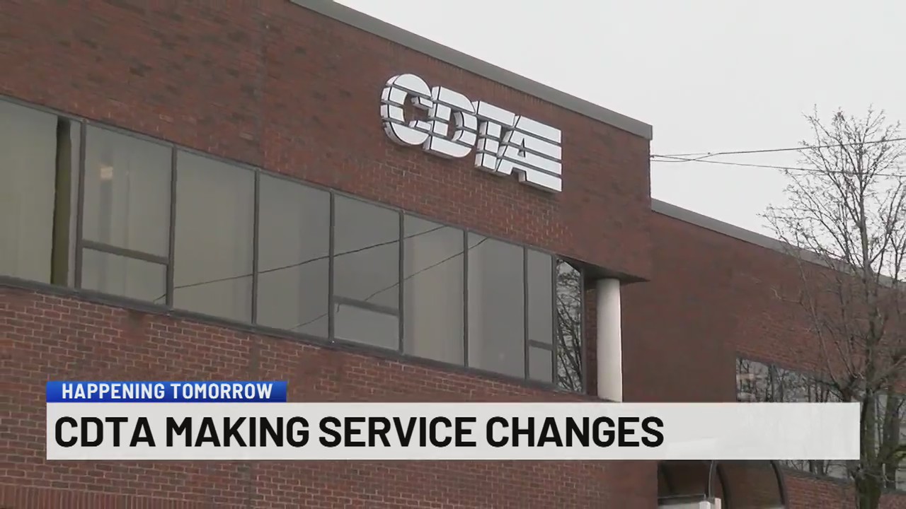 CDTA making service changes – NEWS10 ABC
