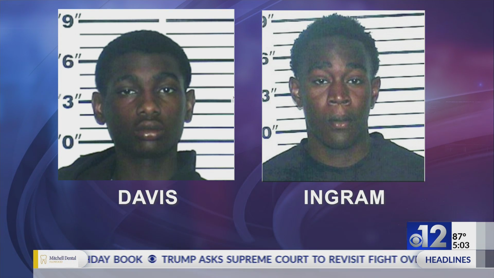 Two teens charged with capital murder in Jackson homicide – WJTV
