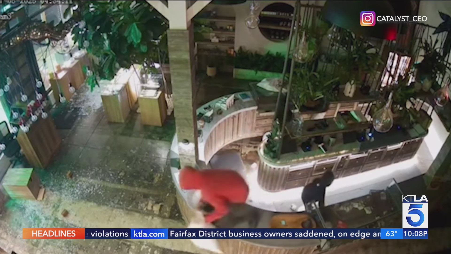 Celebrity-owned pot shop in Los Angeles burglarized – KTLA