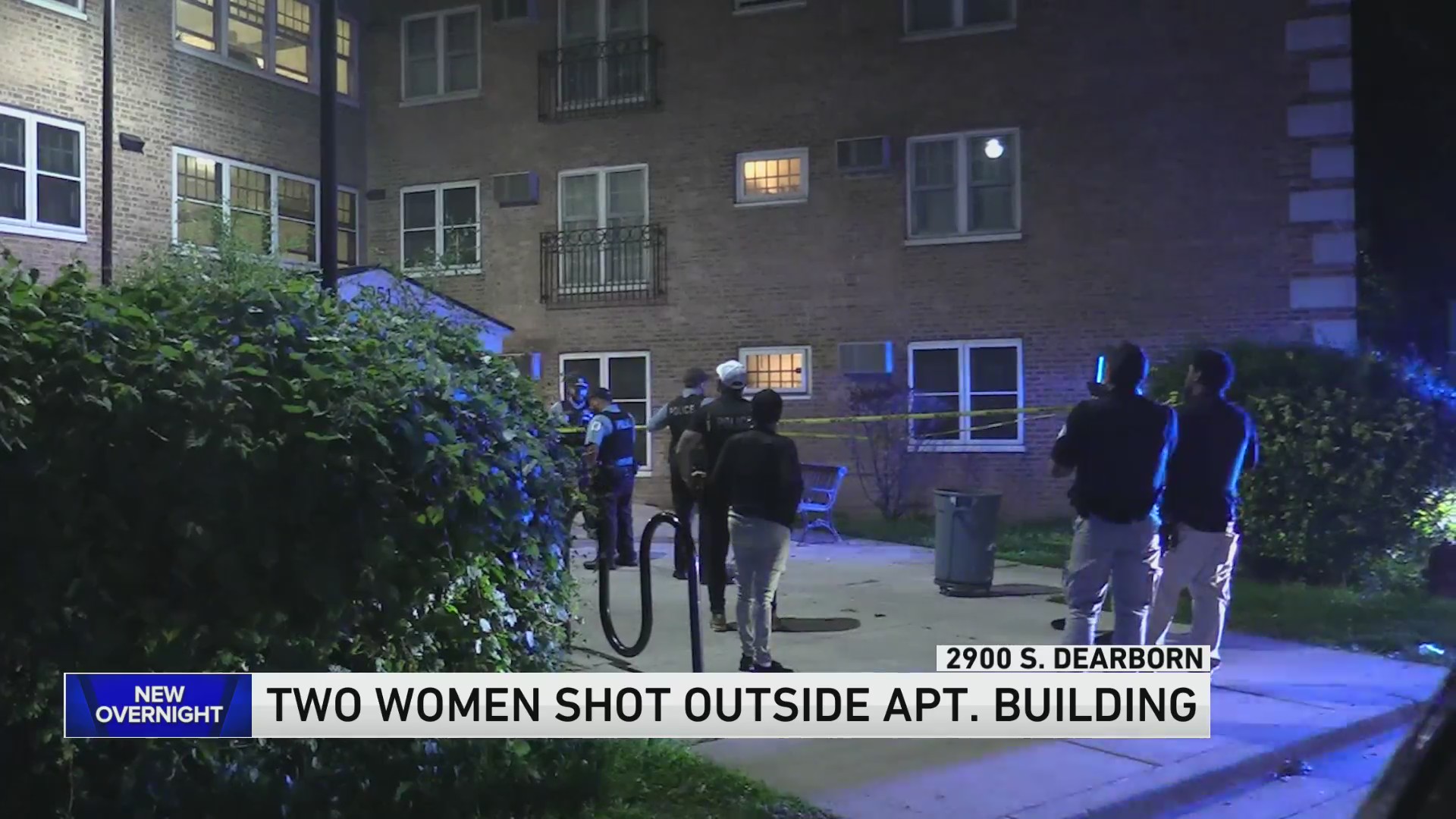 2 women shot outside Near South Side apartment – WGN-TV