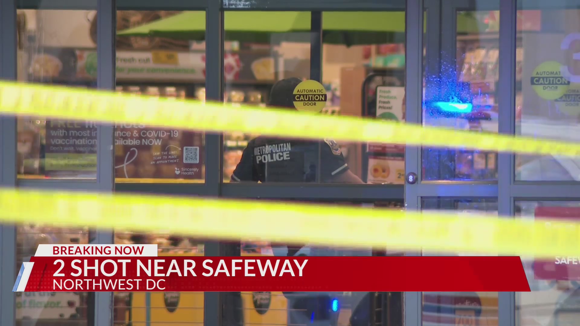 DC police investigating double shooting near Safeway in Northwest – DC ...