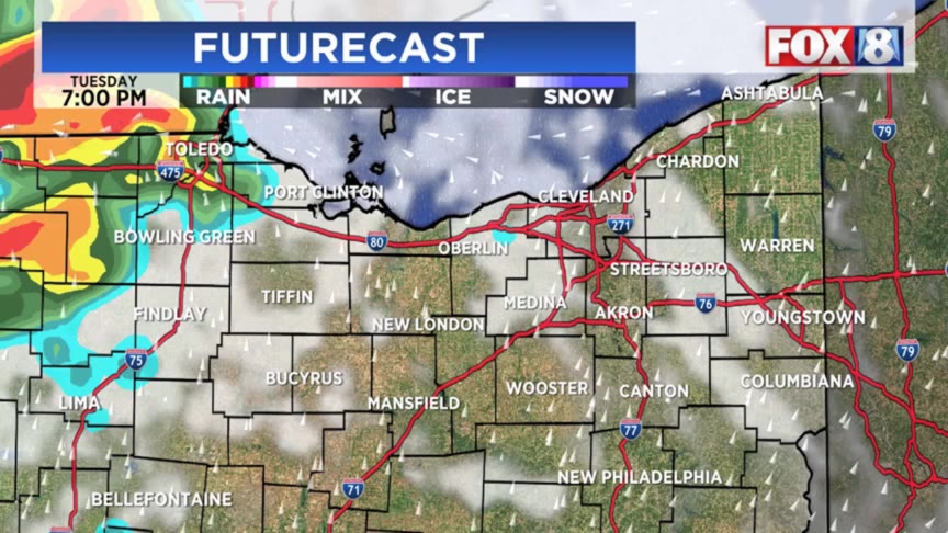 Timeline: Severe weather threat for NE Ohio – Fox 8 Cleveland WJW