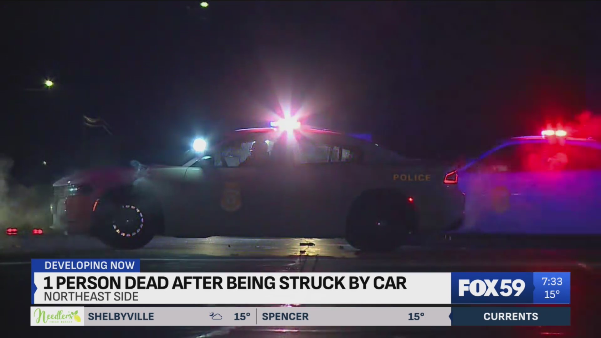 Pedestrian struck, killed on Indy’s northeast side – Fox 59