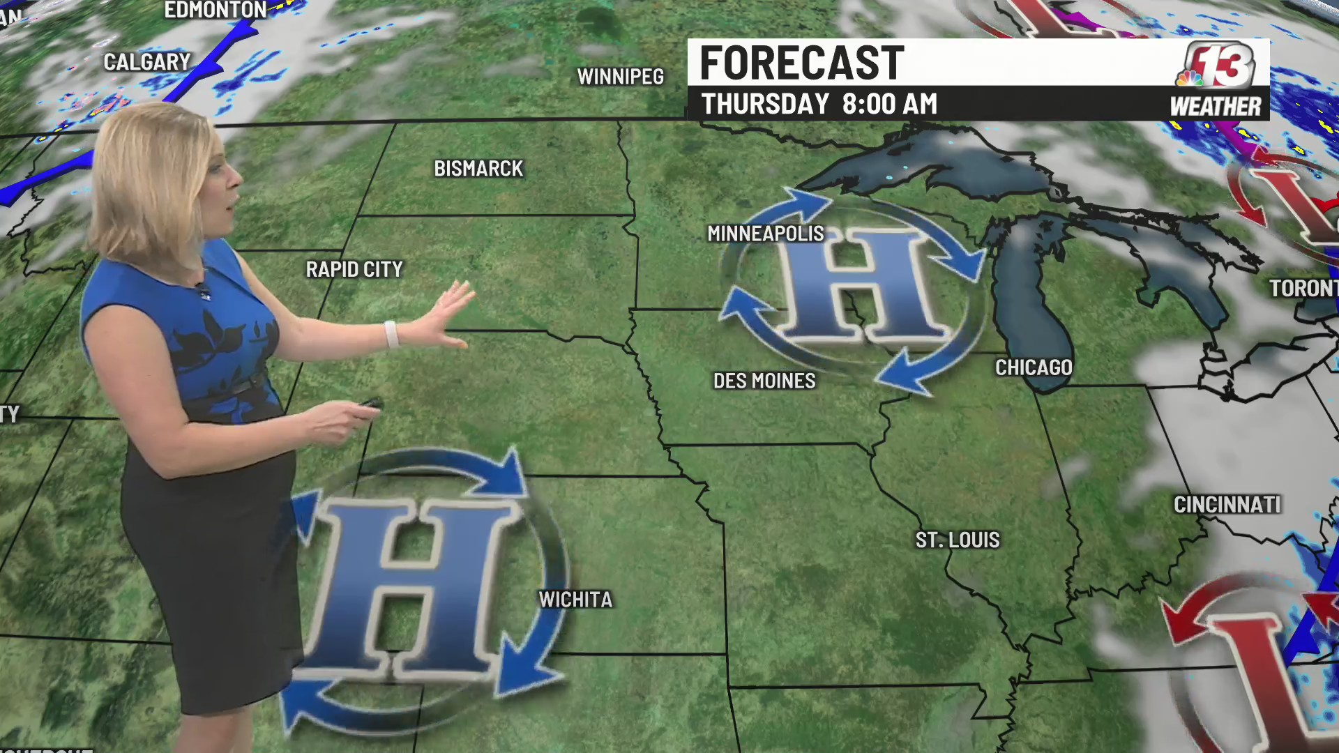 Megan Salois’ Early Thursday Morning Forecast