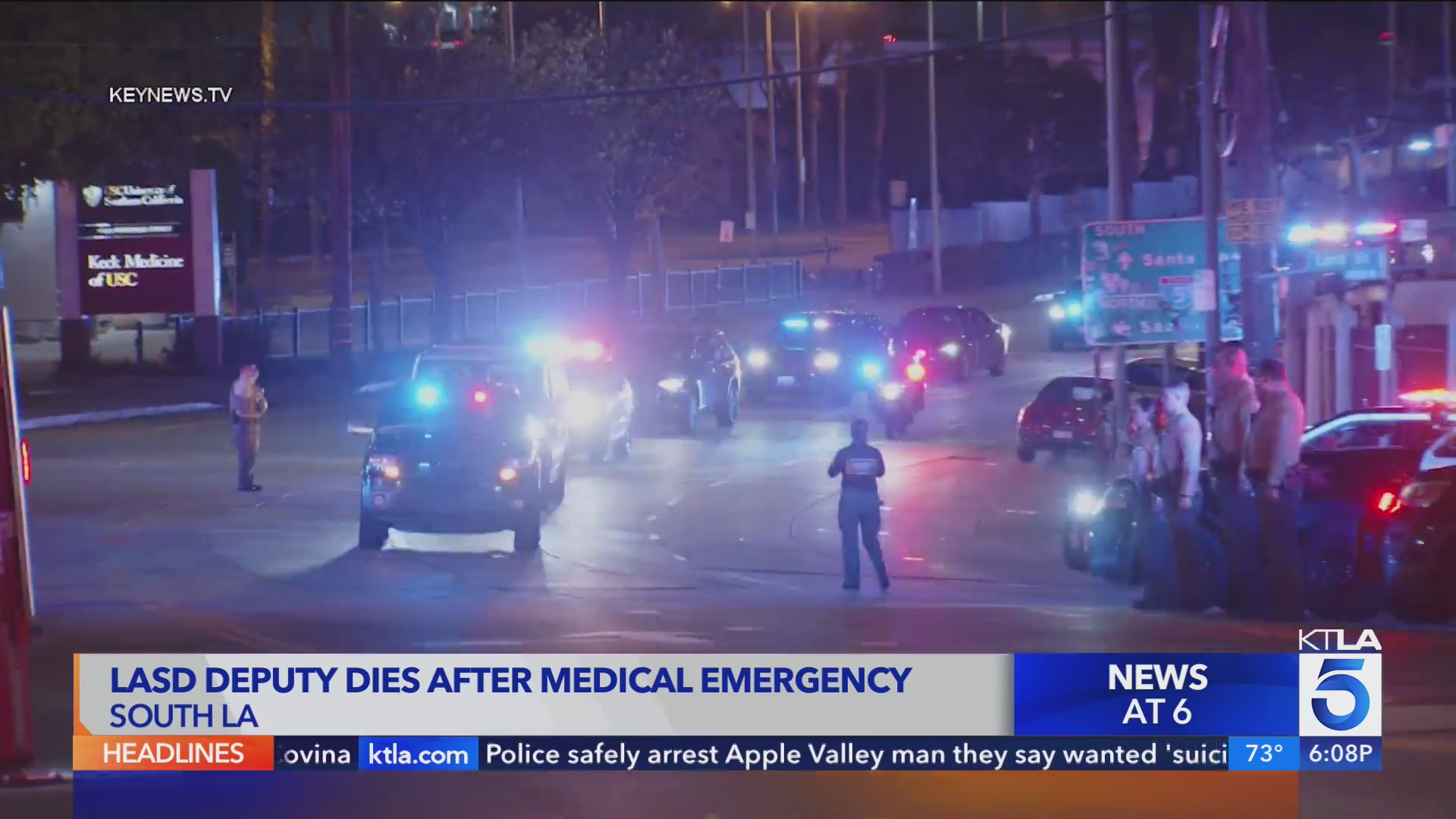 LASD deputy dies after medical emergency – KTLA