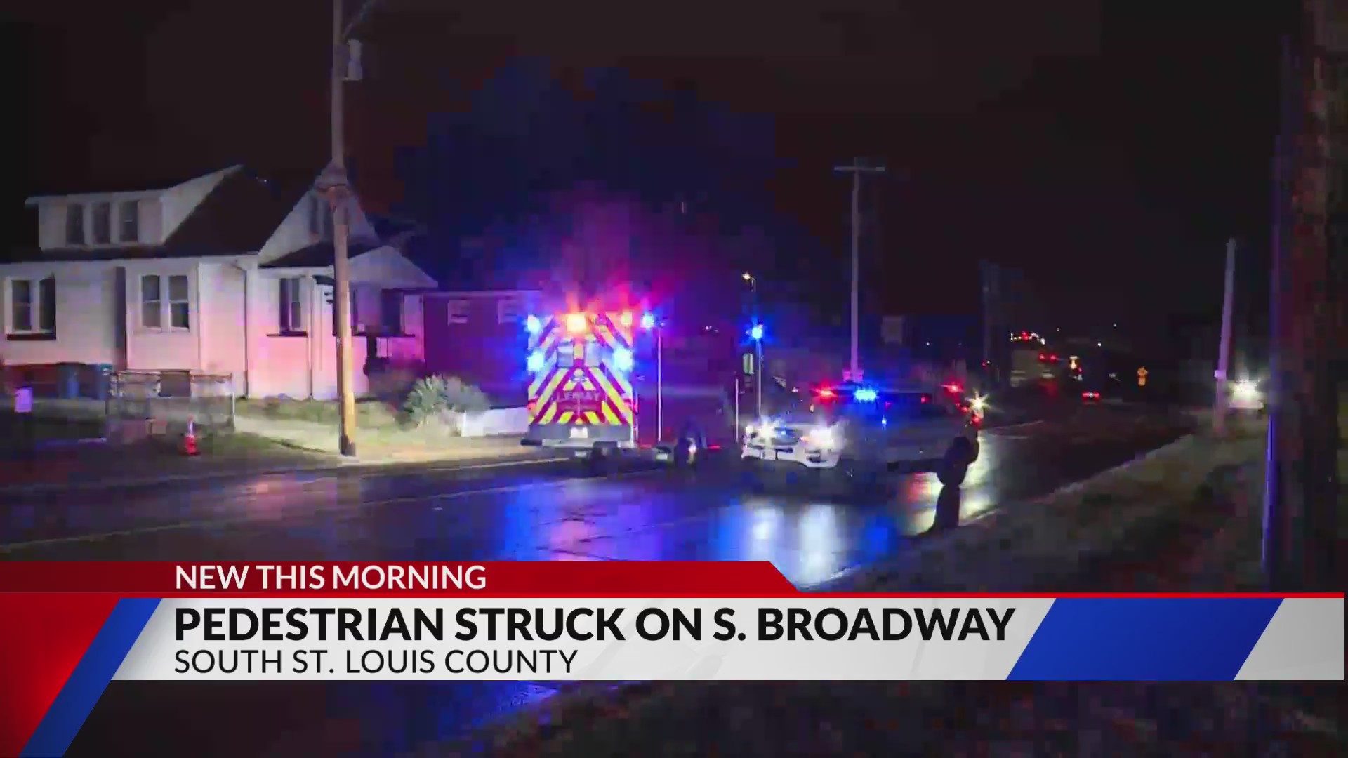 Pedestrian struck, killed by vehicle in south St. Louis County – FOX 2