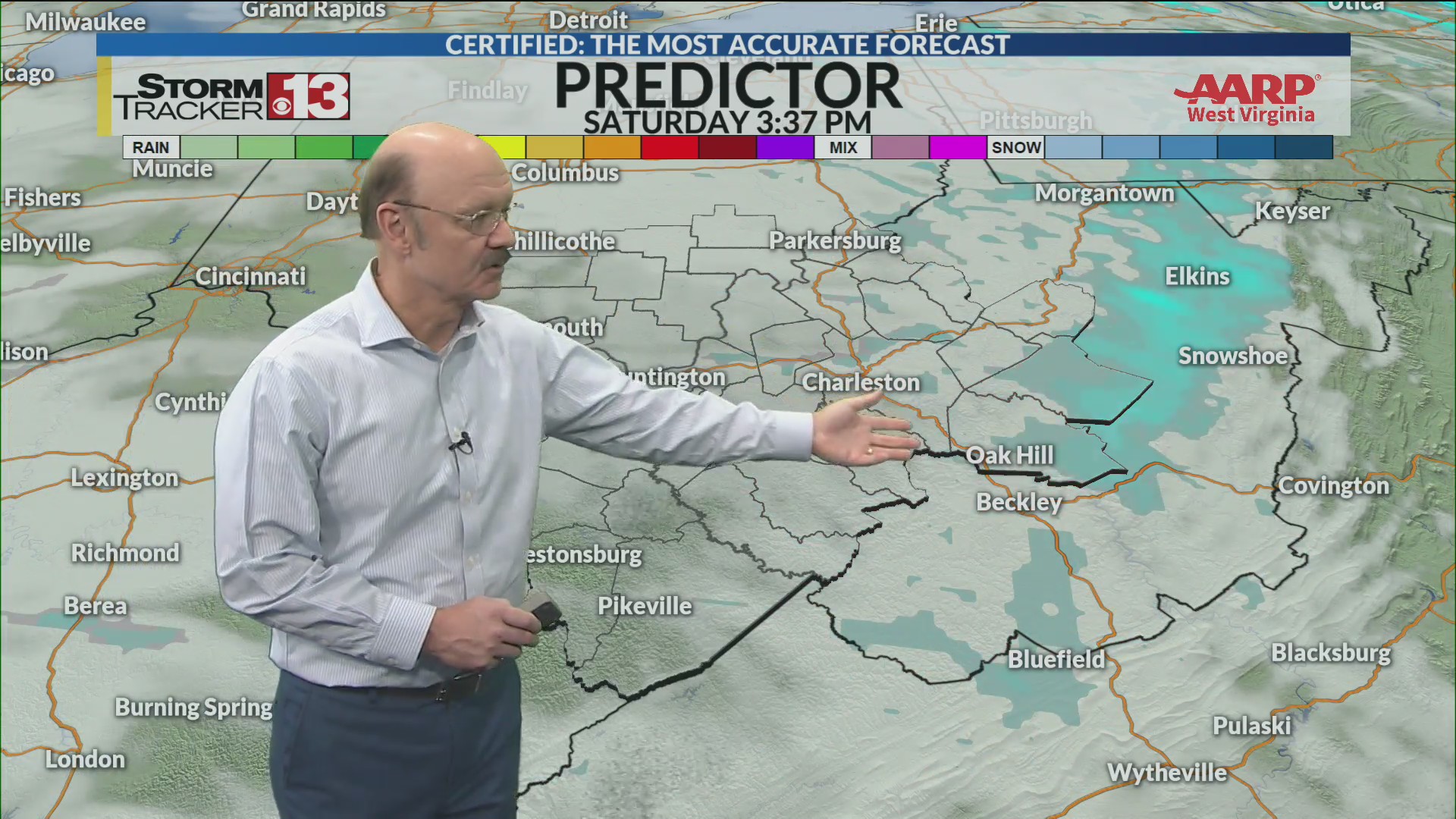 Road roundup and forecast for the rest of the weekend – WOWK 13 News