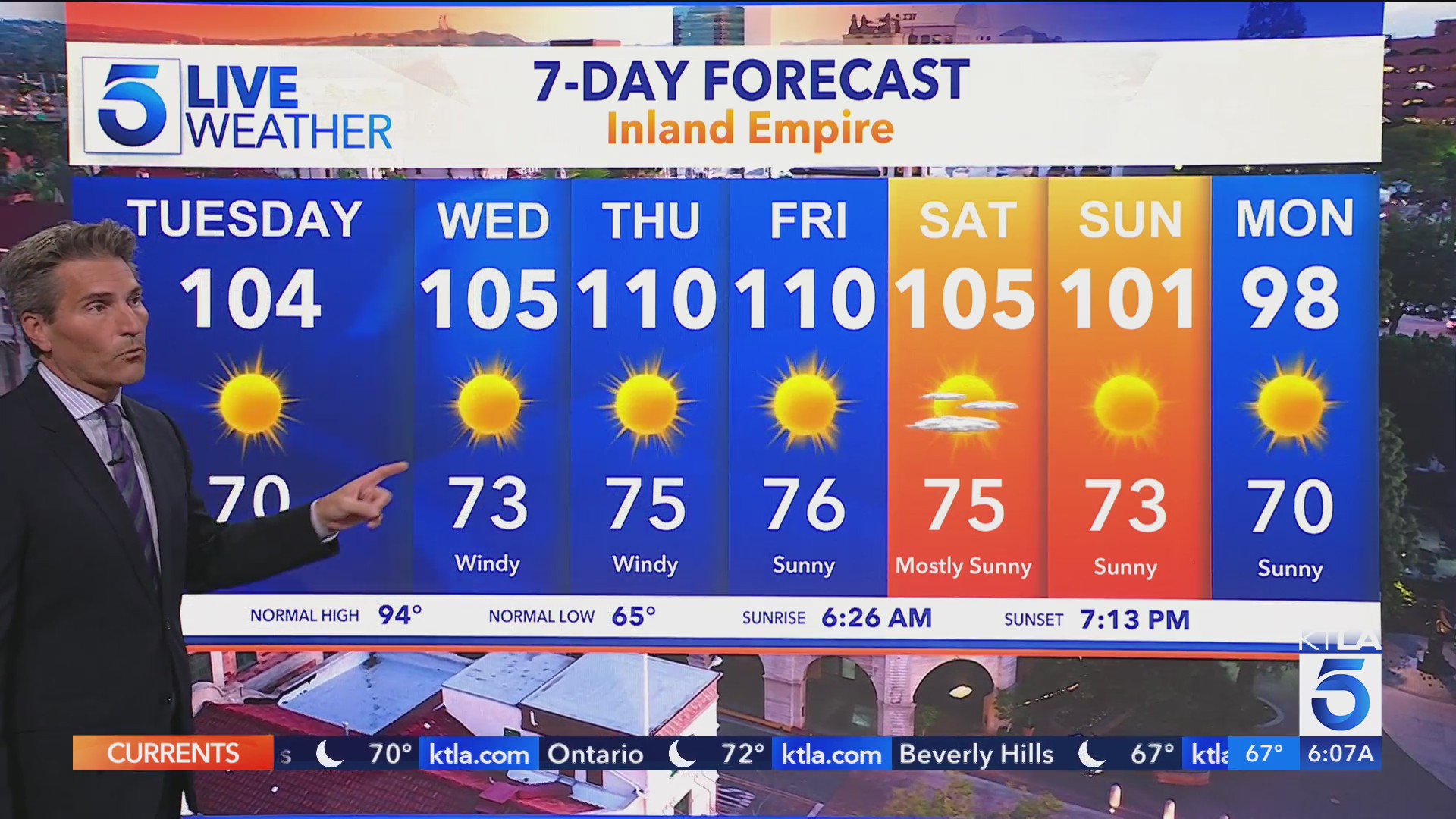 Extended heat wave to bring extreme temperatures to Southern California ...