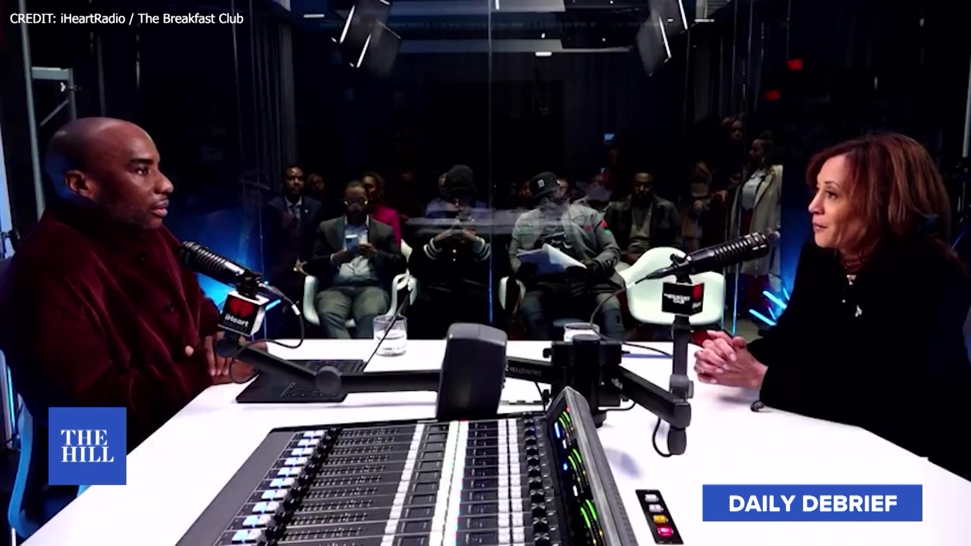 Harris peppered with questions by Charlamagne tha God’s audience CBS 42