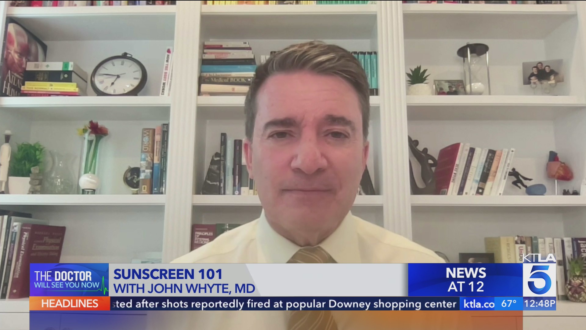 Sunscreen 101 with WebMD Dr. John Whyte - KTLA