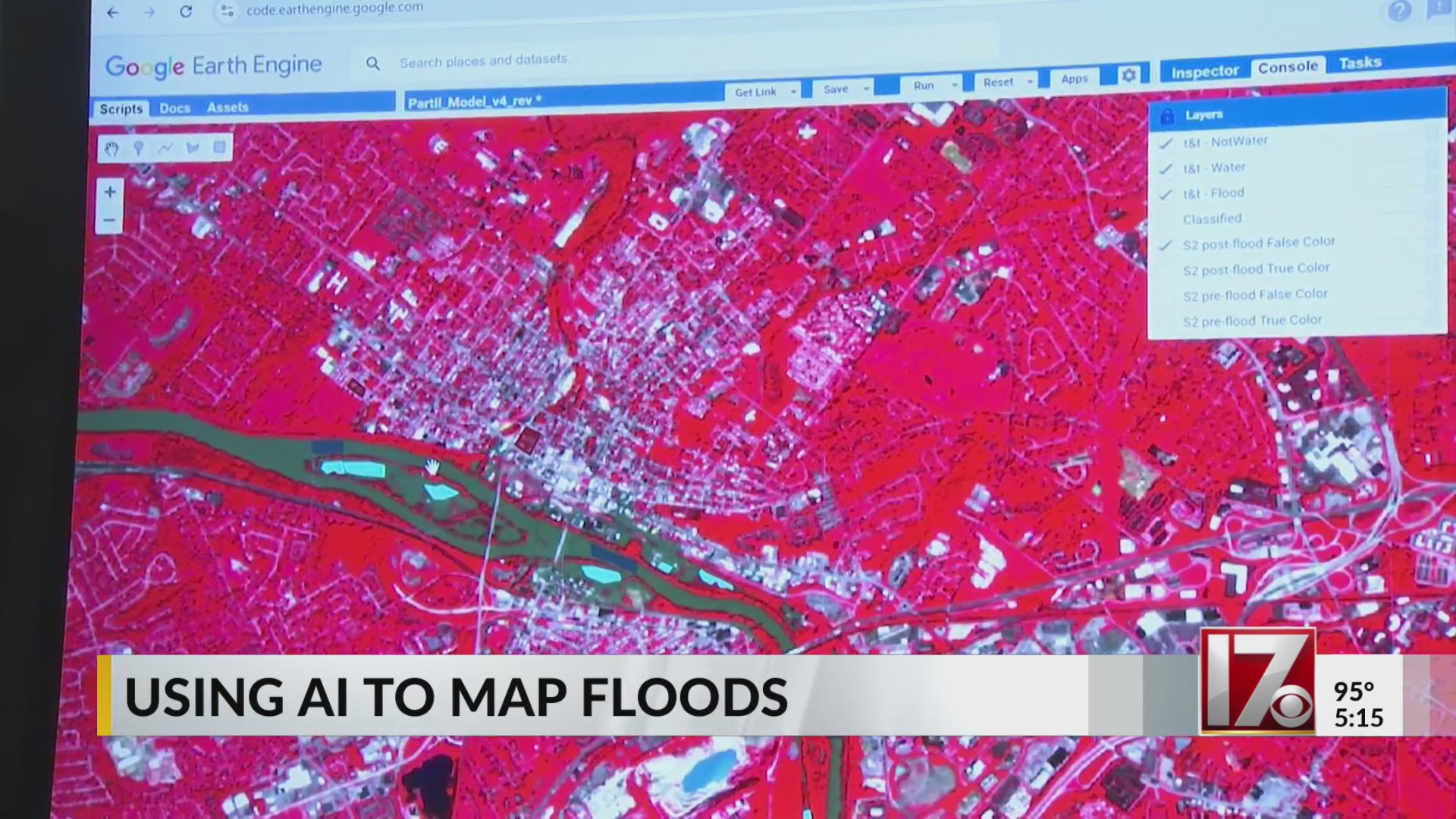 Nc State Student Using Ai To Improve Flood Map Accuracy Cbs17
