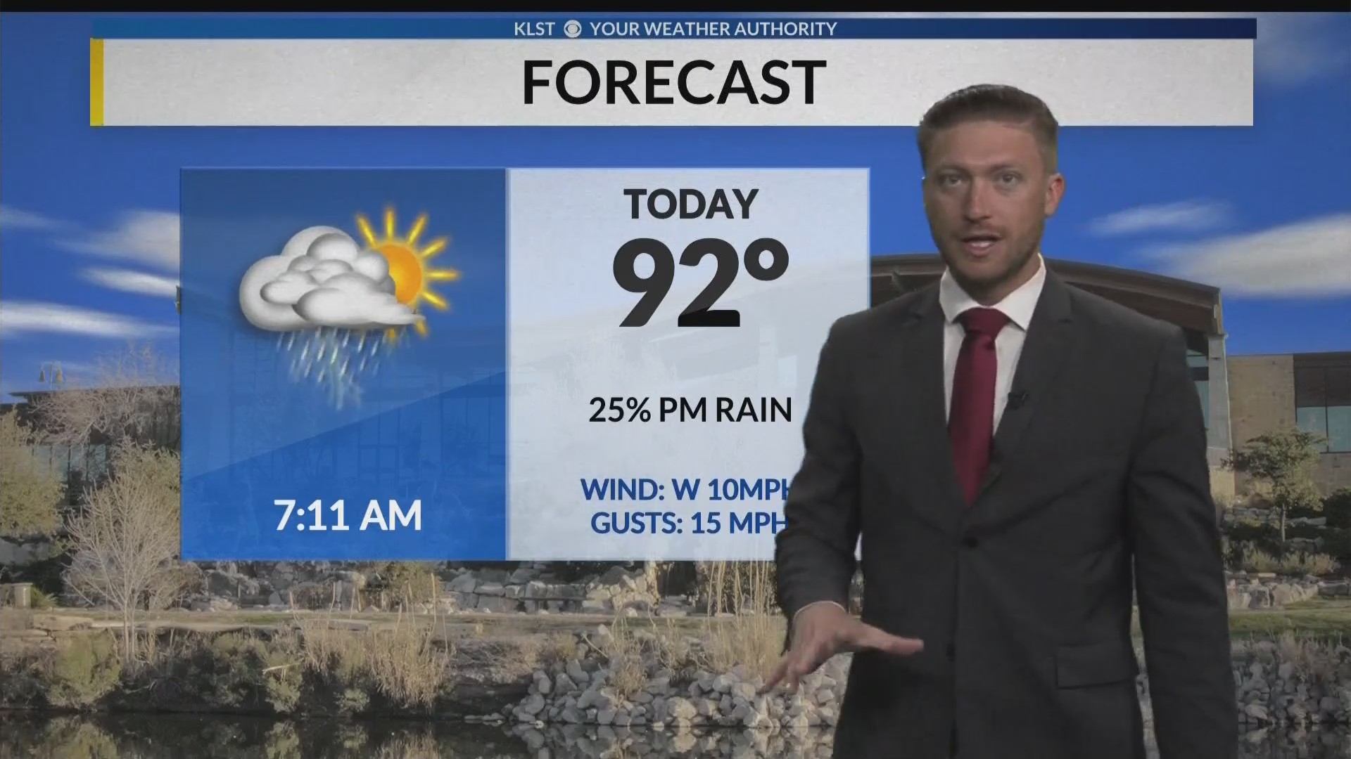 KLST Morning Forecast W/ Jake Gilson (17 April 2024
