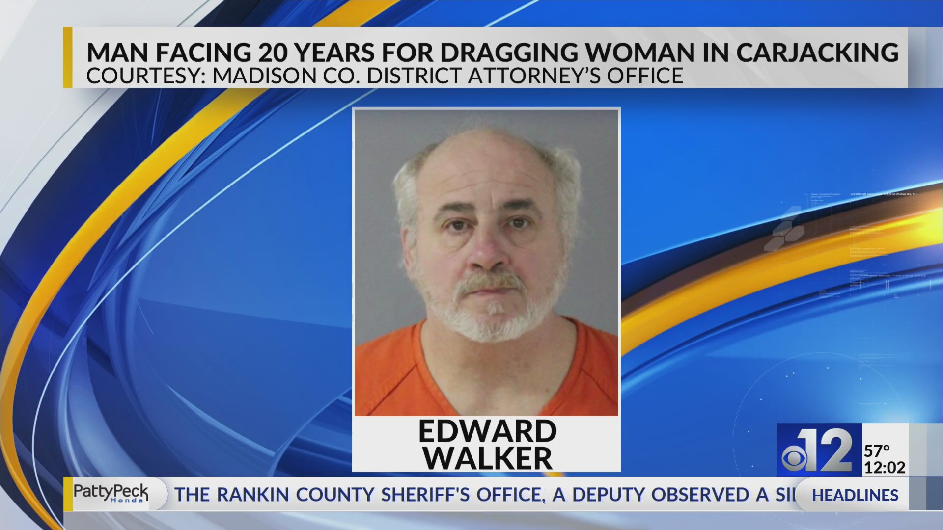 Man sentenced for dragging woman while stealing her car in Ridgeland – WJTV