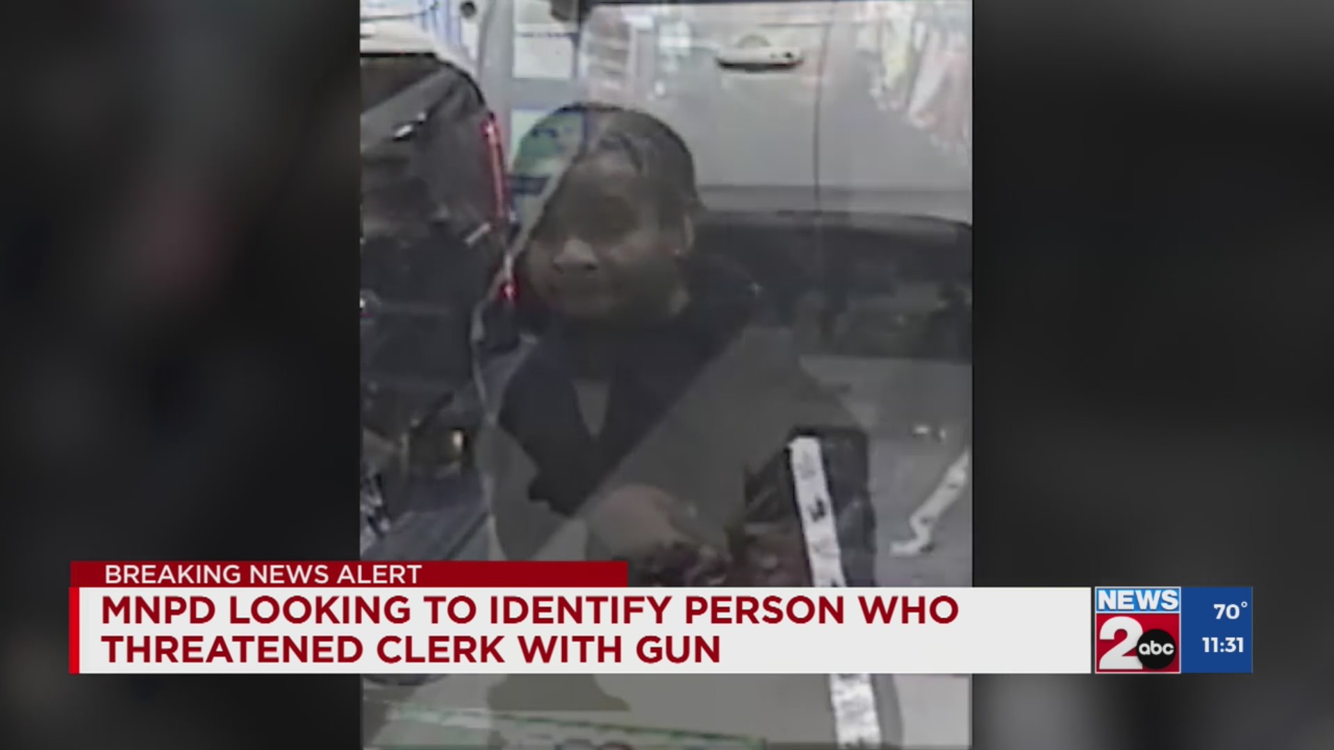 Gas station clerk threatened at gunpoint – WKRN News 2